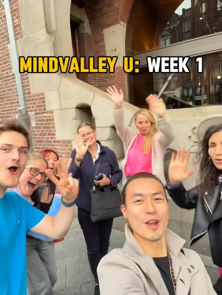 Week 1 @mindvalley U complete! 🎉

Travel is so much more than just an escape&mdash;it&rsquo;s the ultimate self-development tool ✈️✨

AND when you&rsquo;re surrounded by growth-minded travellers, mentors, and leaders who show up with genuine presenc