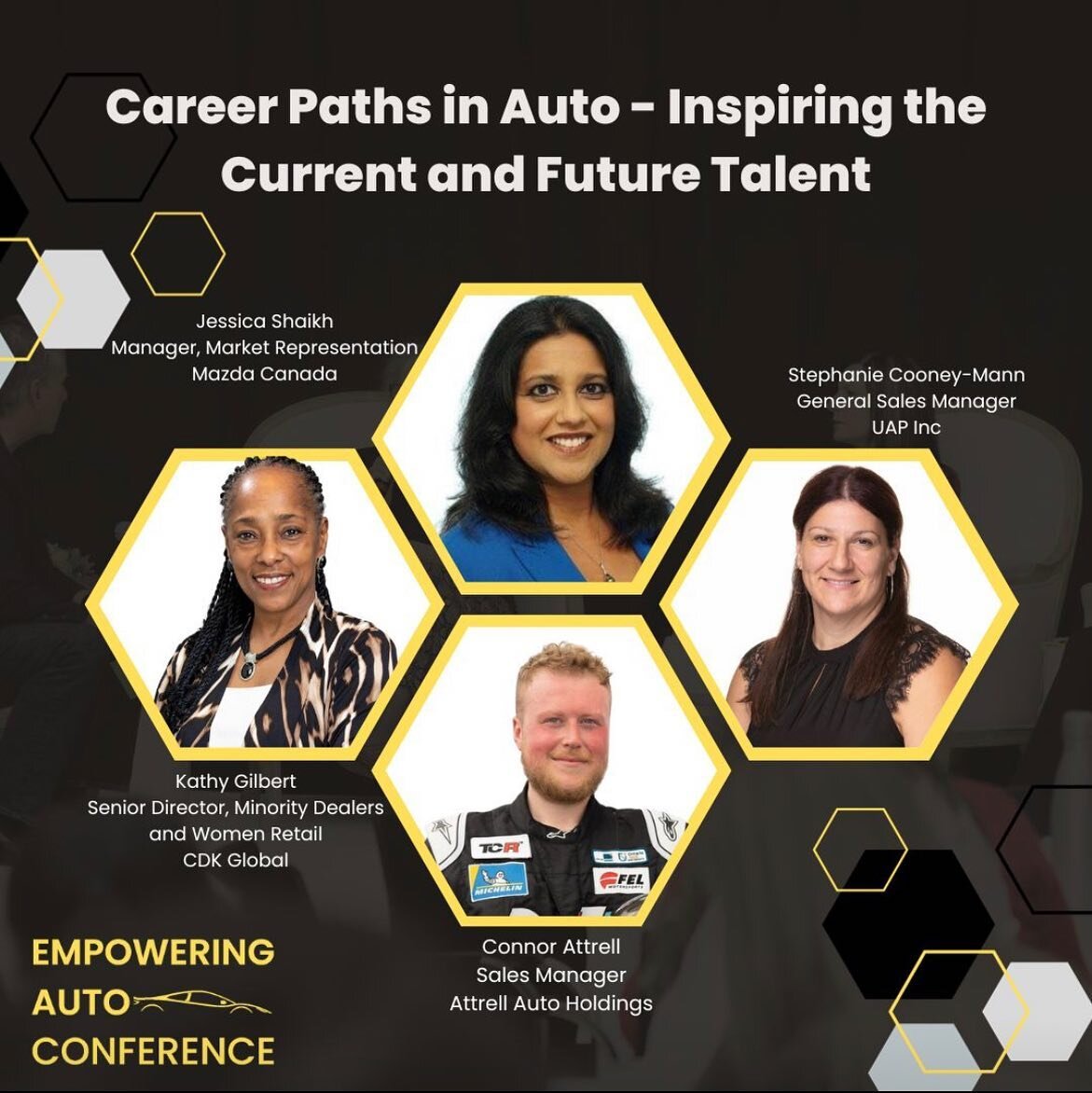 Get ready for the final panel announcement! 
Ever found yourself pondering the vast world of automotive careers?  Are you curious about the keys to unlocking your dream role in automotive? 
Look no further, because we've gathered a powerhouse panel o