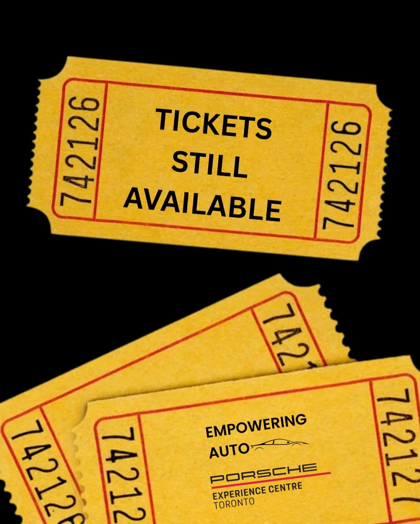 We still have tickets available to the Empowering Auto 2026 Launch Event taking place on January 29th. We can&rsquo;t wait to celebrate five years of impact in the automotive industry with you at the Porsche Experience Centre Toronto. 

This is one t