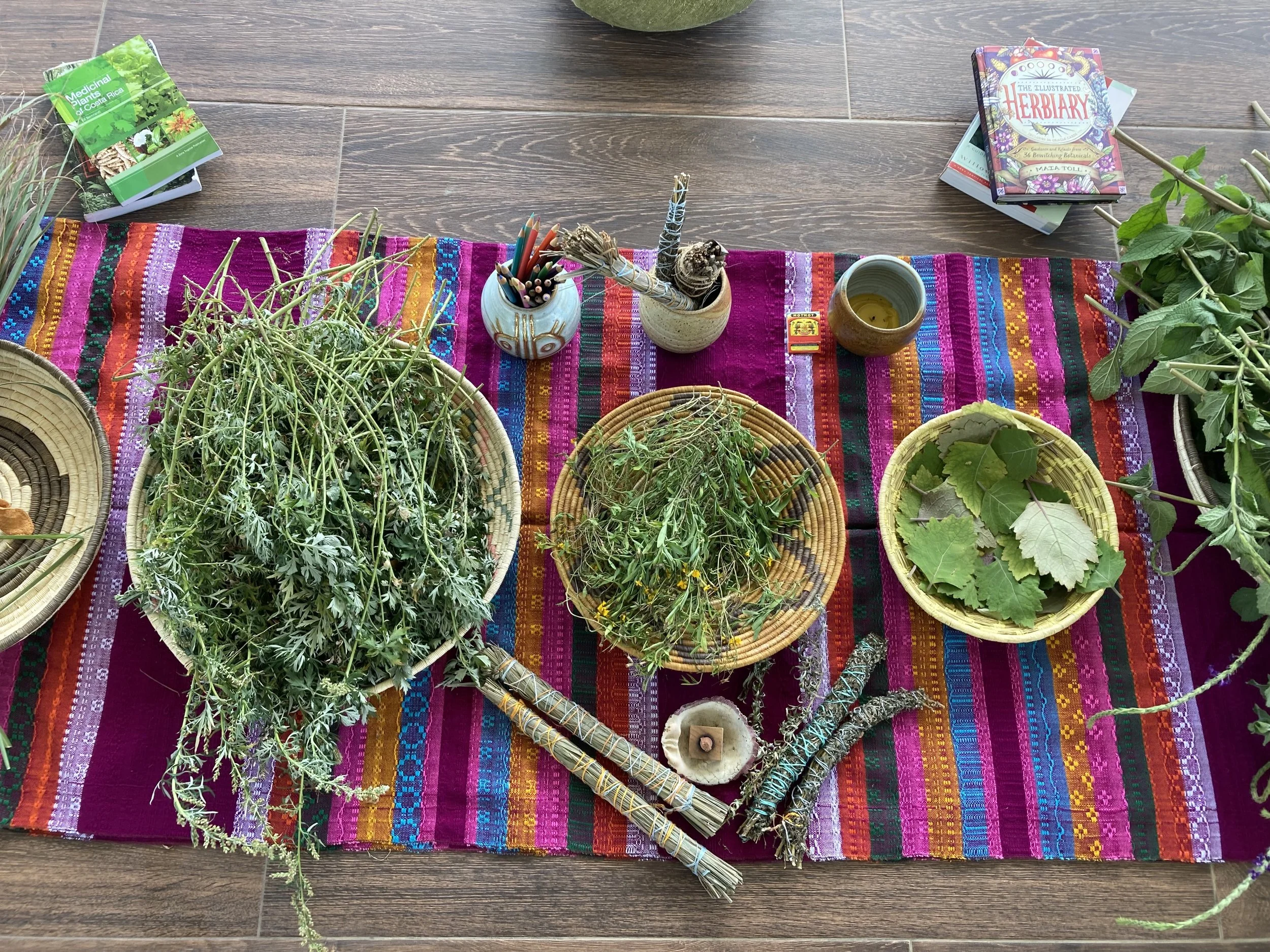 Burning bundle set up close up - michele_.jpg