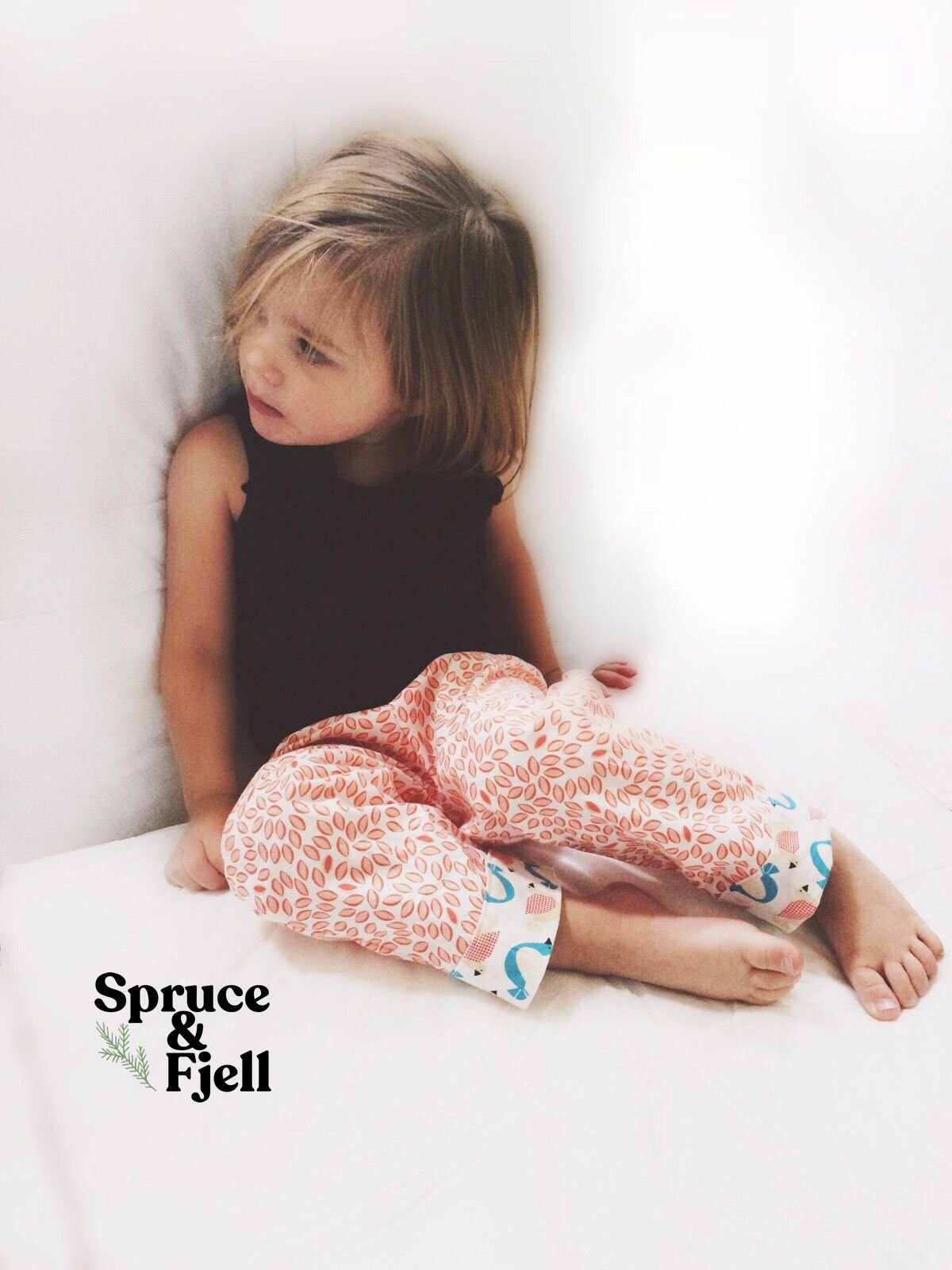 Custom Pajama Pants Pattern Based On Measurements Sewing Lesson — Spruce &  Fjell