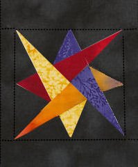 Laced Star Quilt Block