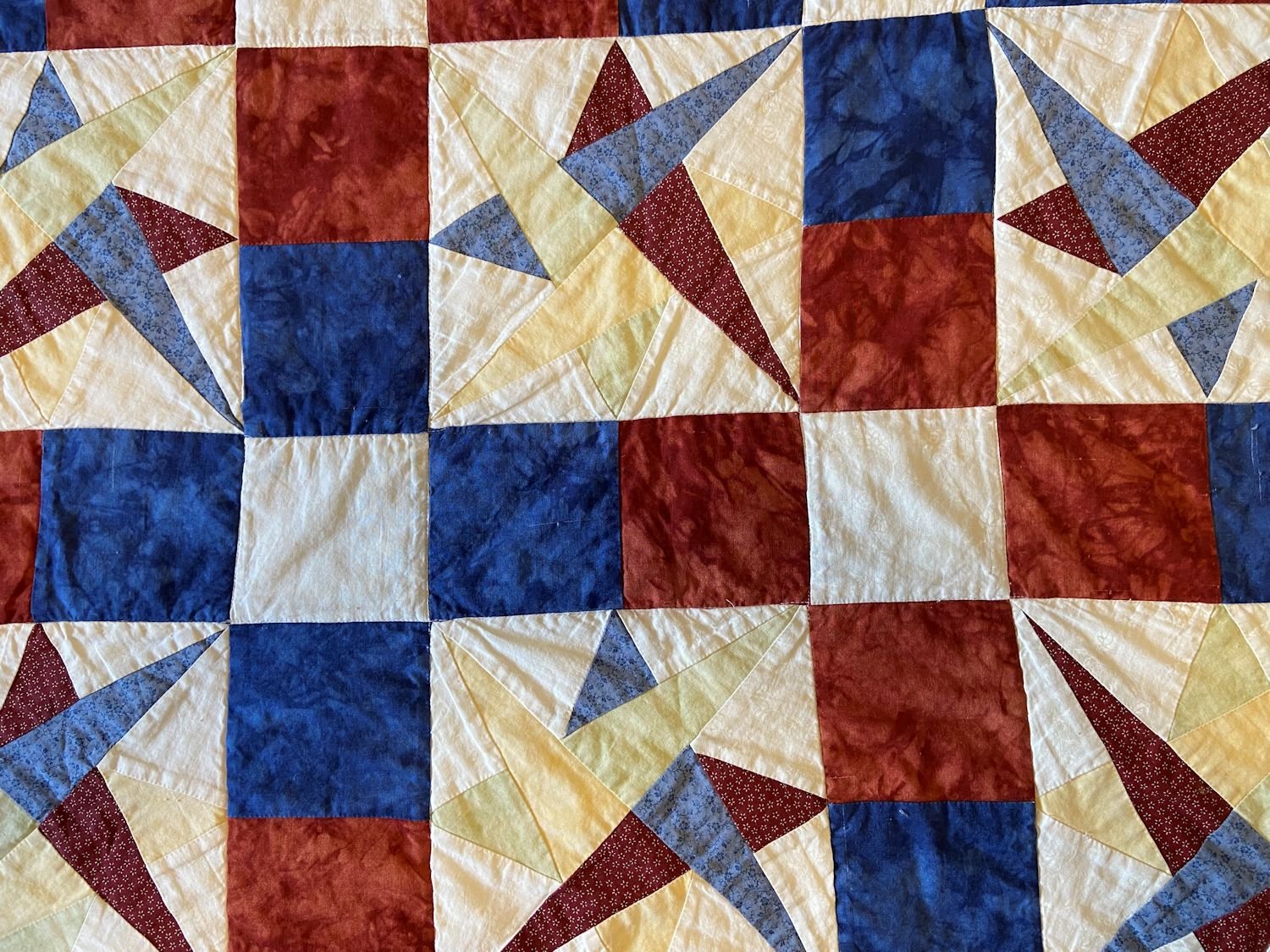 Laced Star Quilt Block