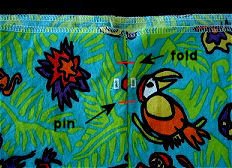  stitch buttonhole on pants casing 
