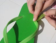  decorate flip-flops 