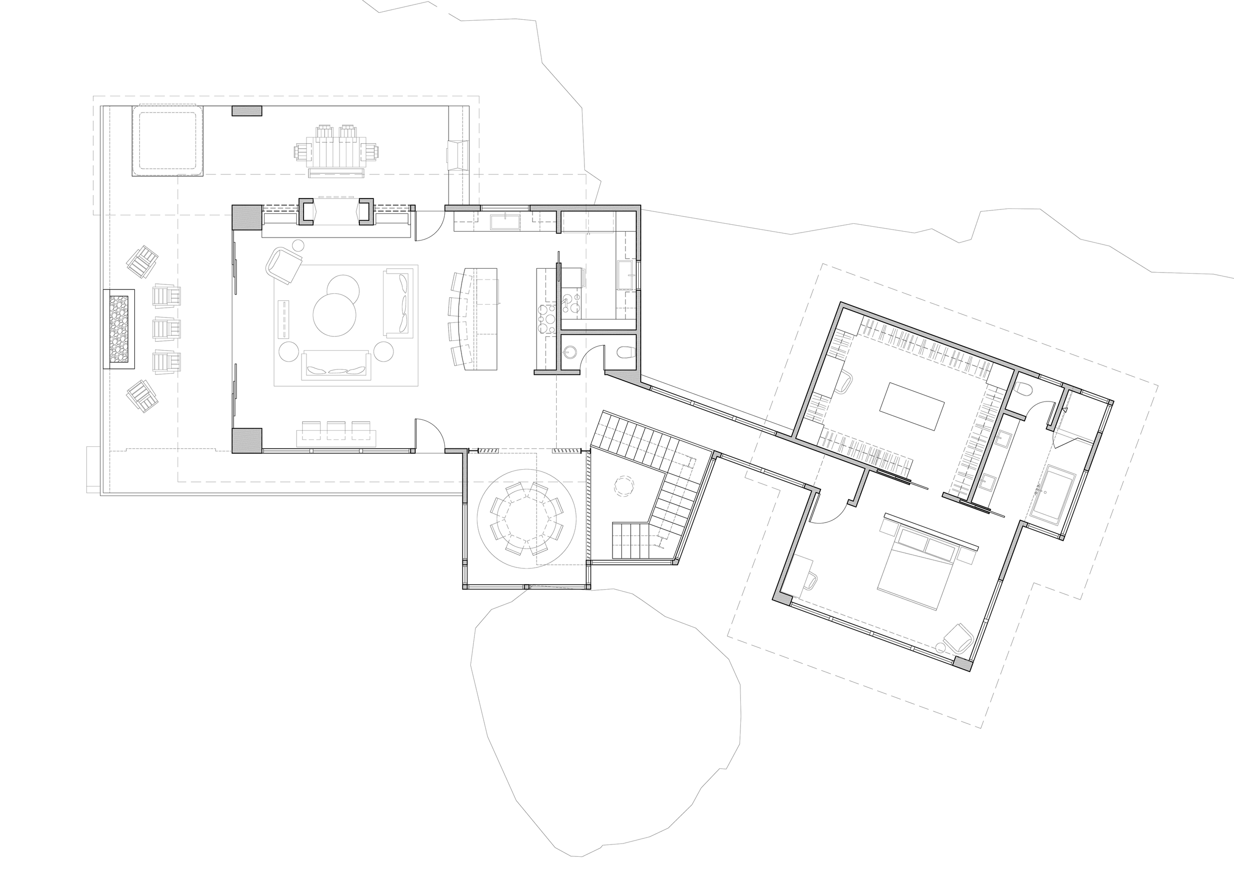 Boulder Retreat Main Floor Plan