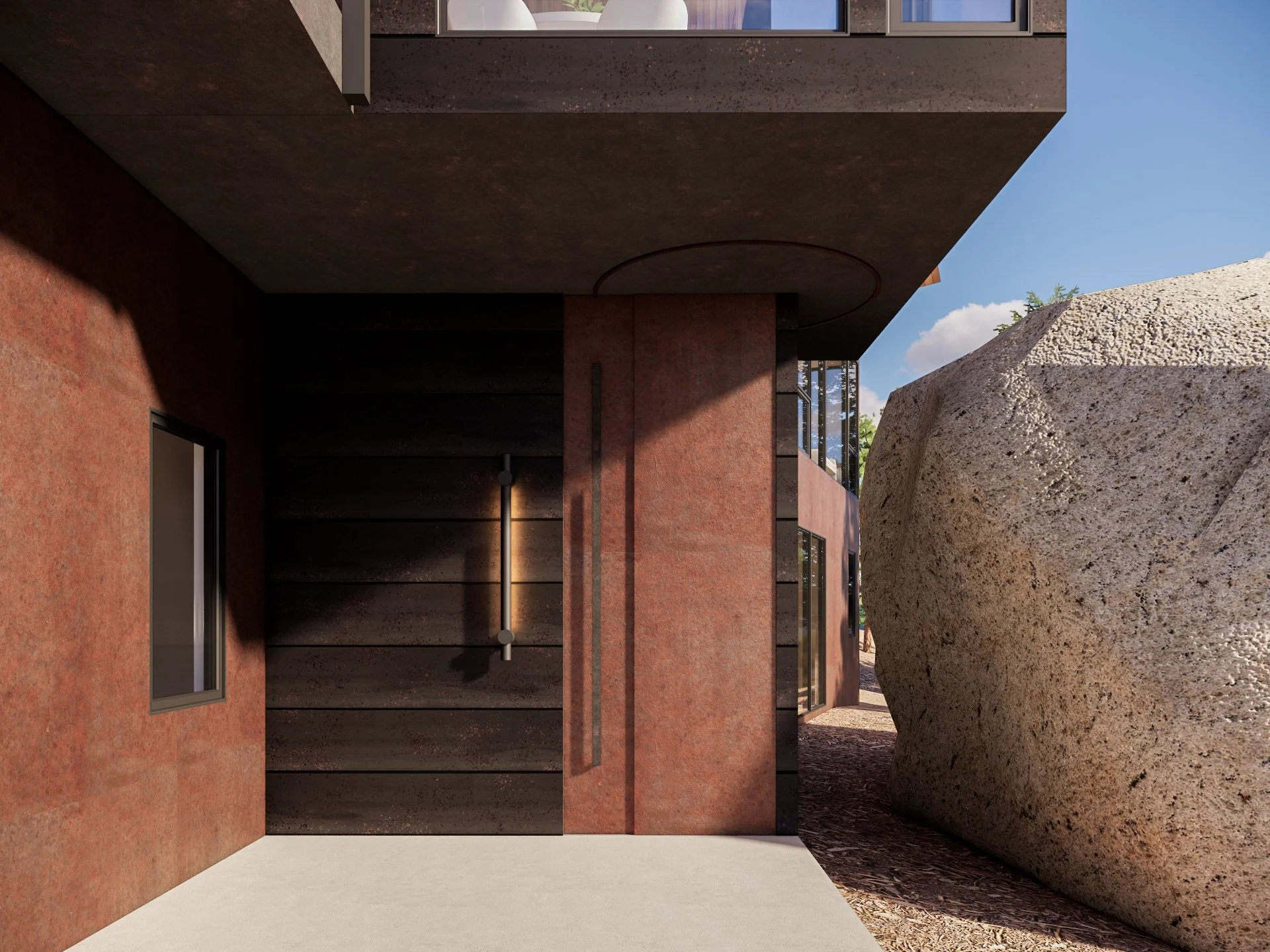 Boulder Retreat exterior rendering