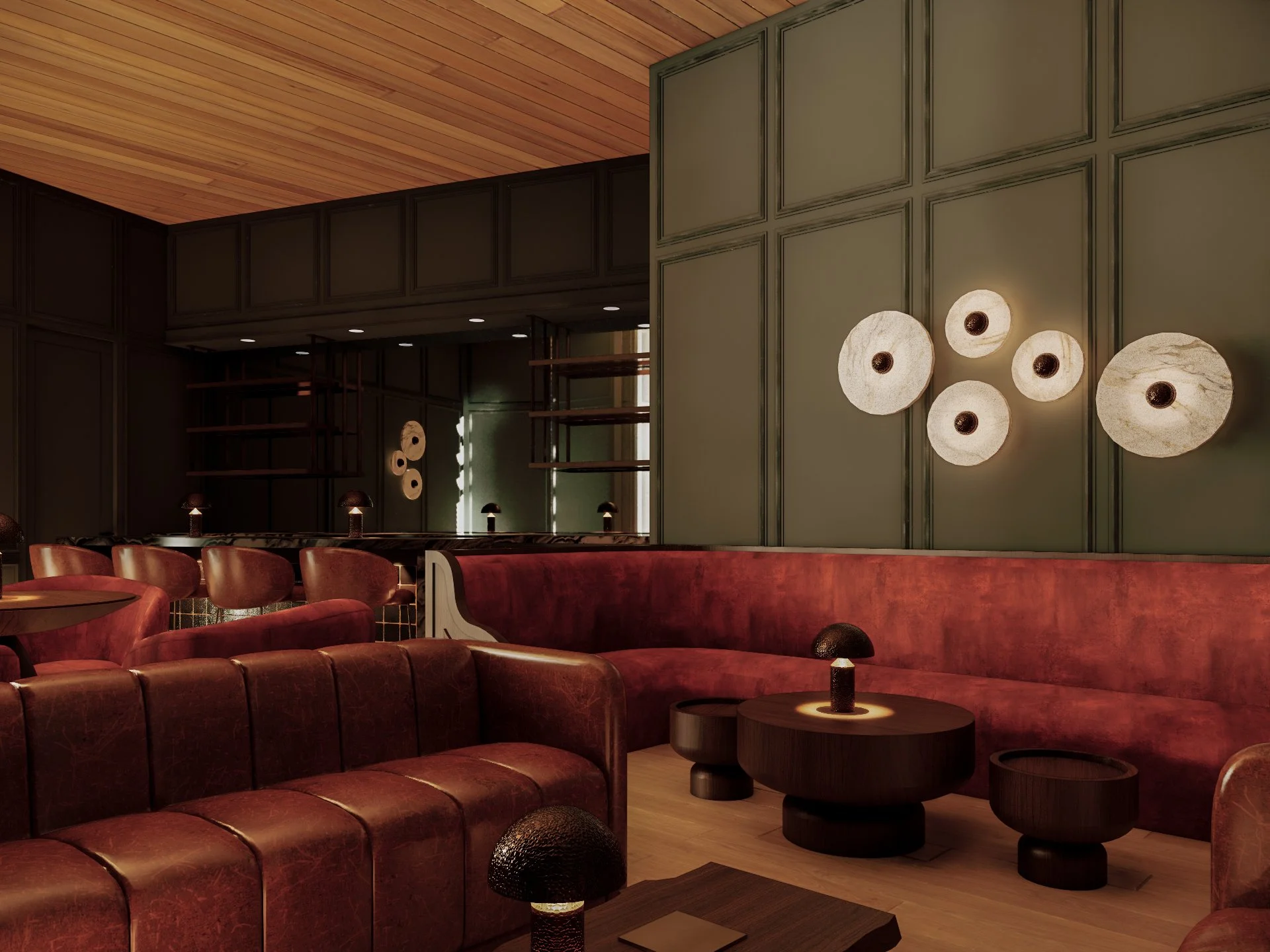 Boulder Retreat rendering of speakeasy
