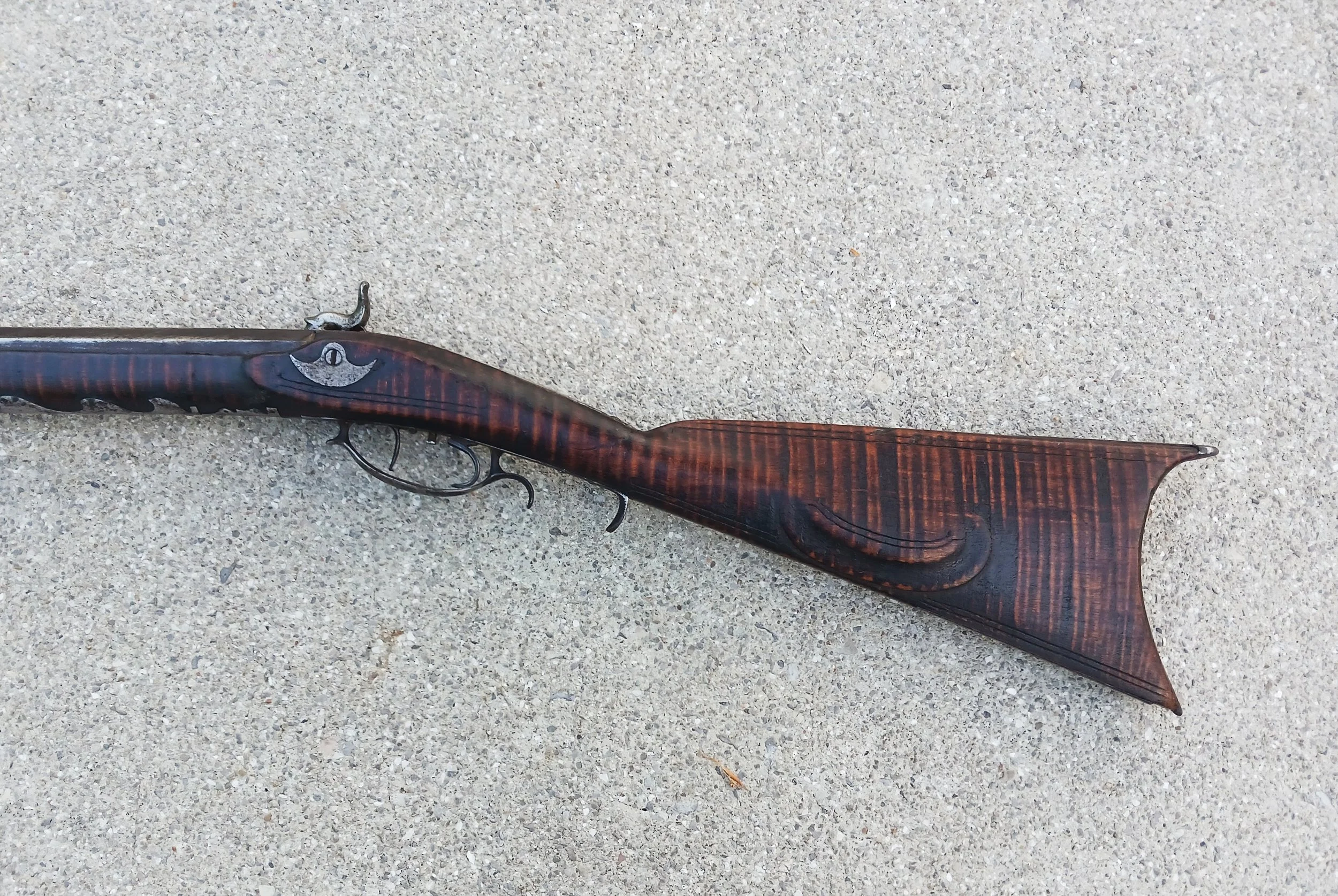 An Intriguing Iron Mounted Rifle, Perhaps Kentucky? ©