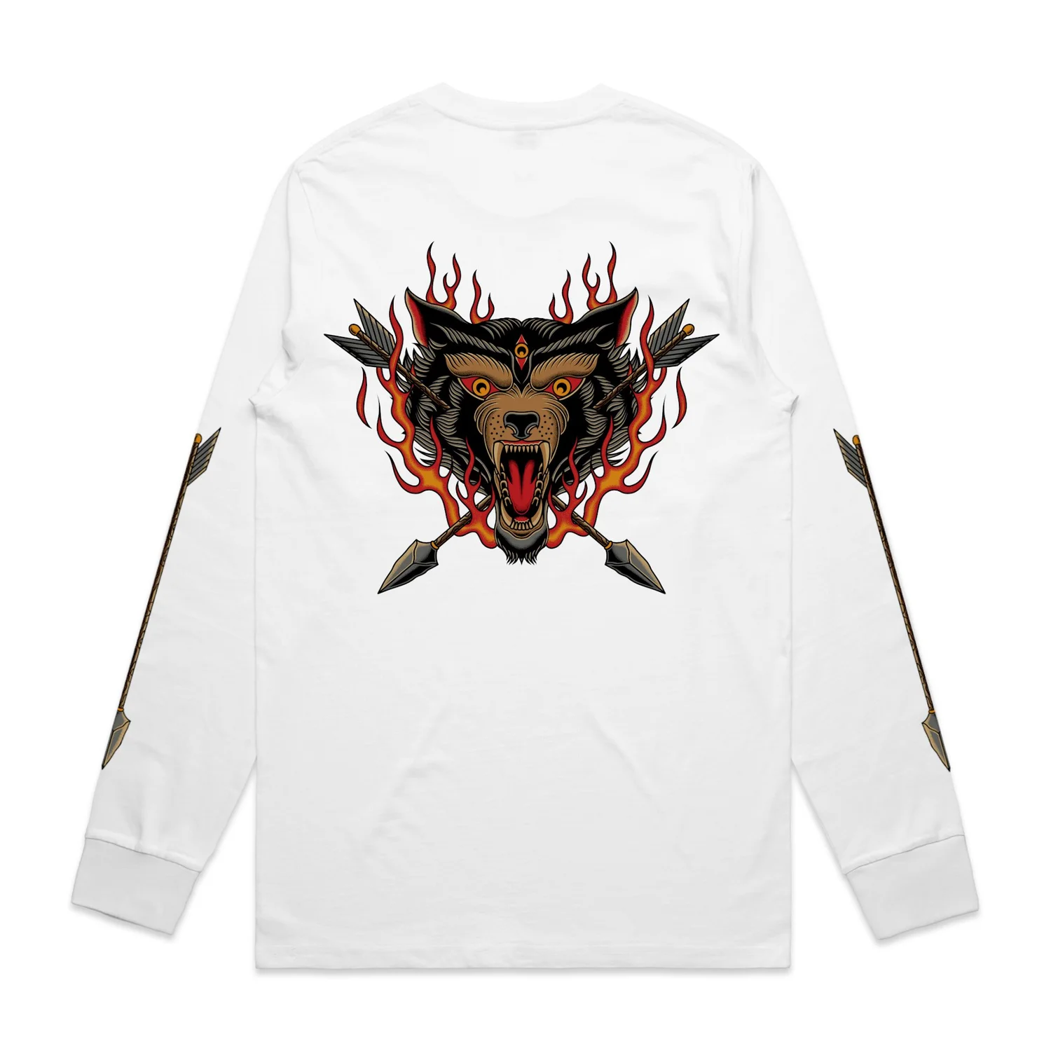 DSC - Wolf Pack L/S tee — Define your Style