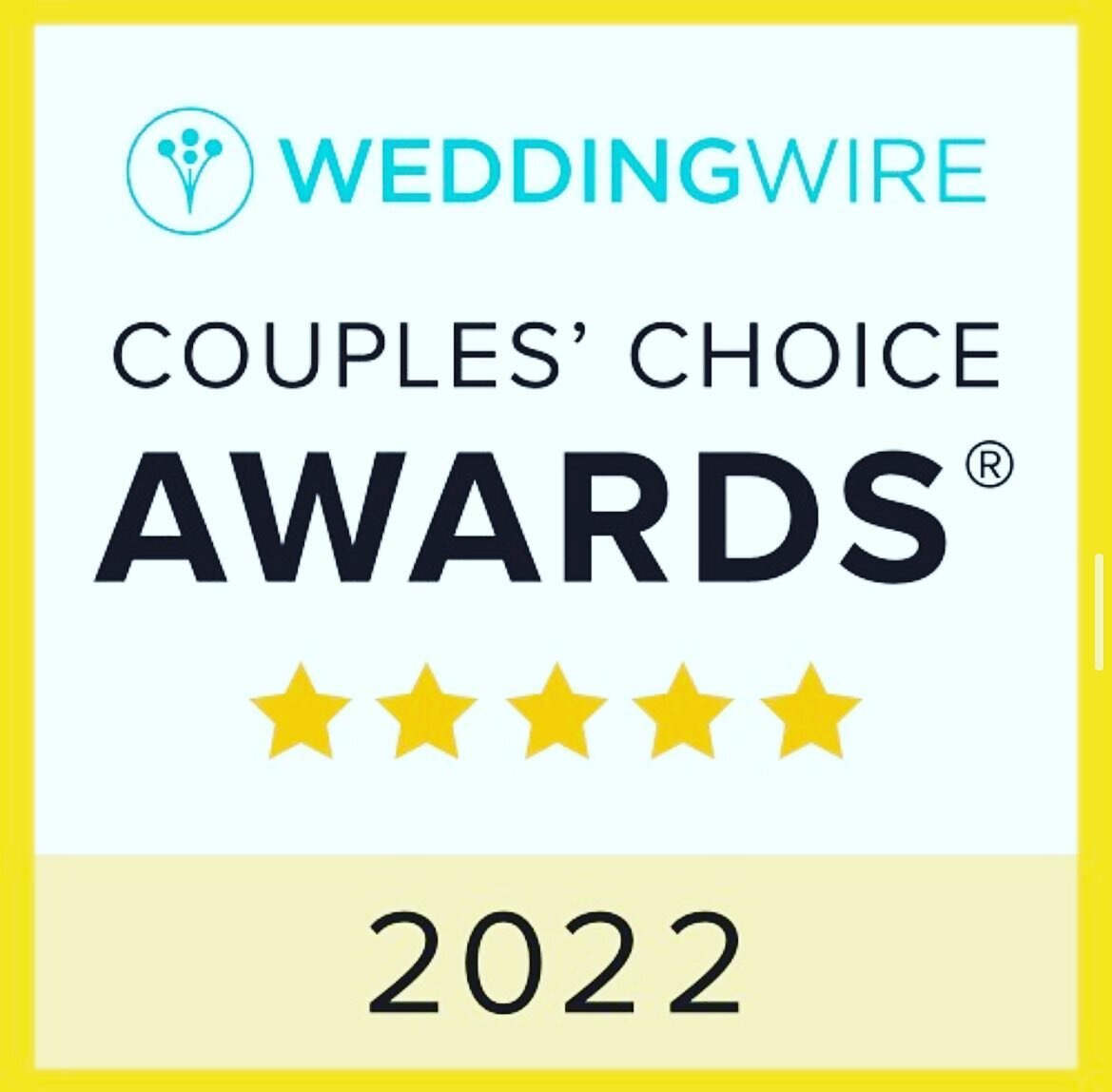 We&rsquo;ve been voted &ldquo;Couples&rsquo; Choice&rdquo; by our brides and grooms on @weddingwire but we firmly believe our band is only as great as the people we serve so thanks again for all the love! 💍🙏🏼