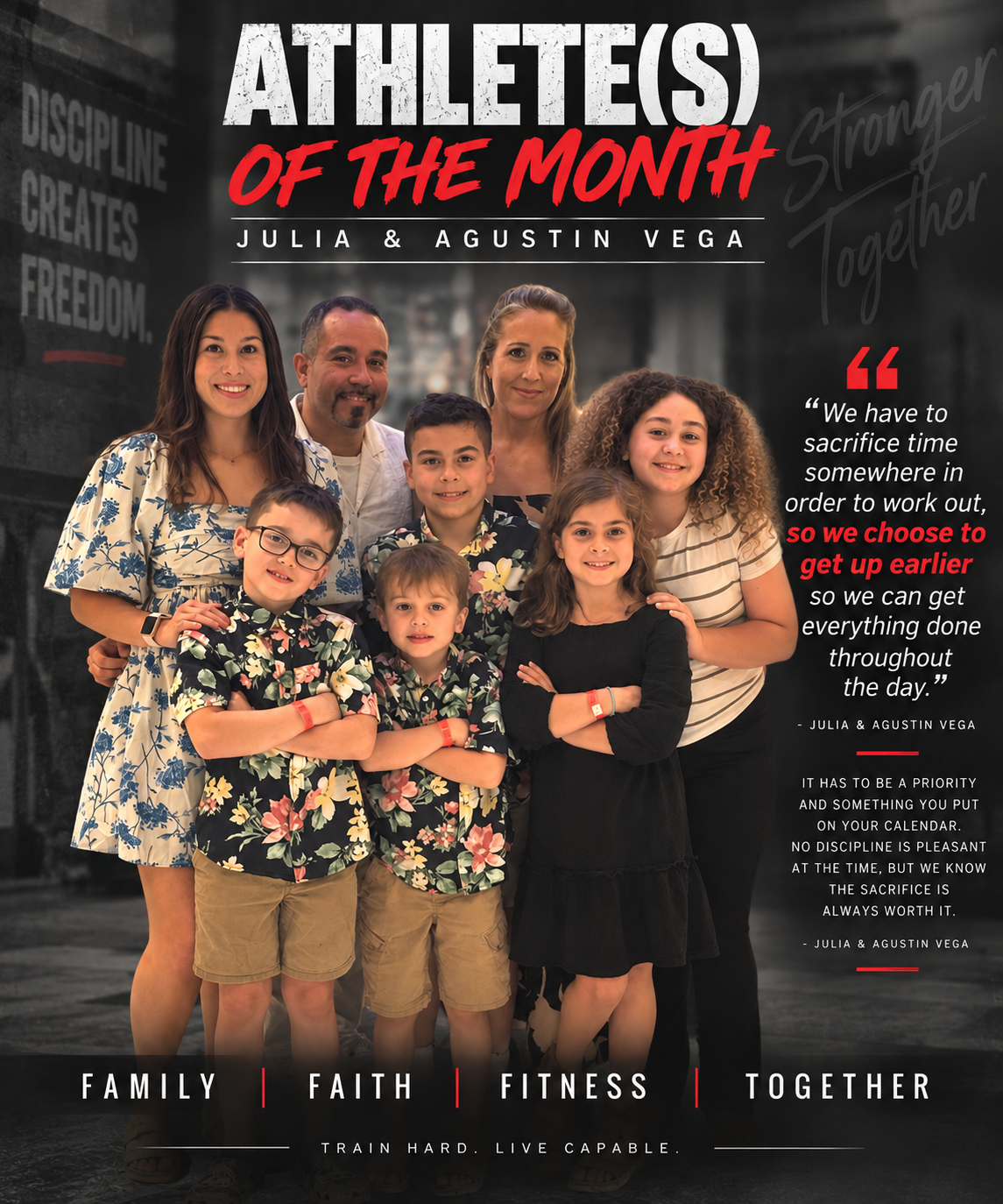 September: Athlete(s) of the Month