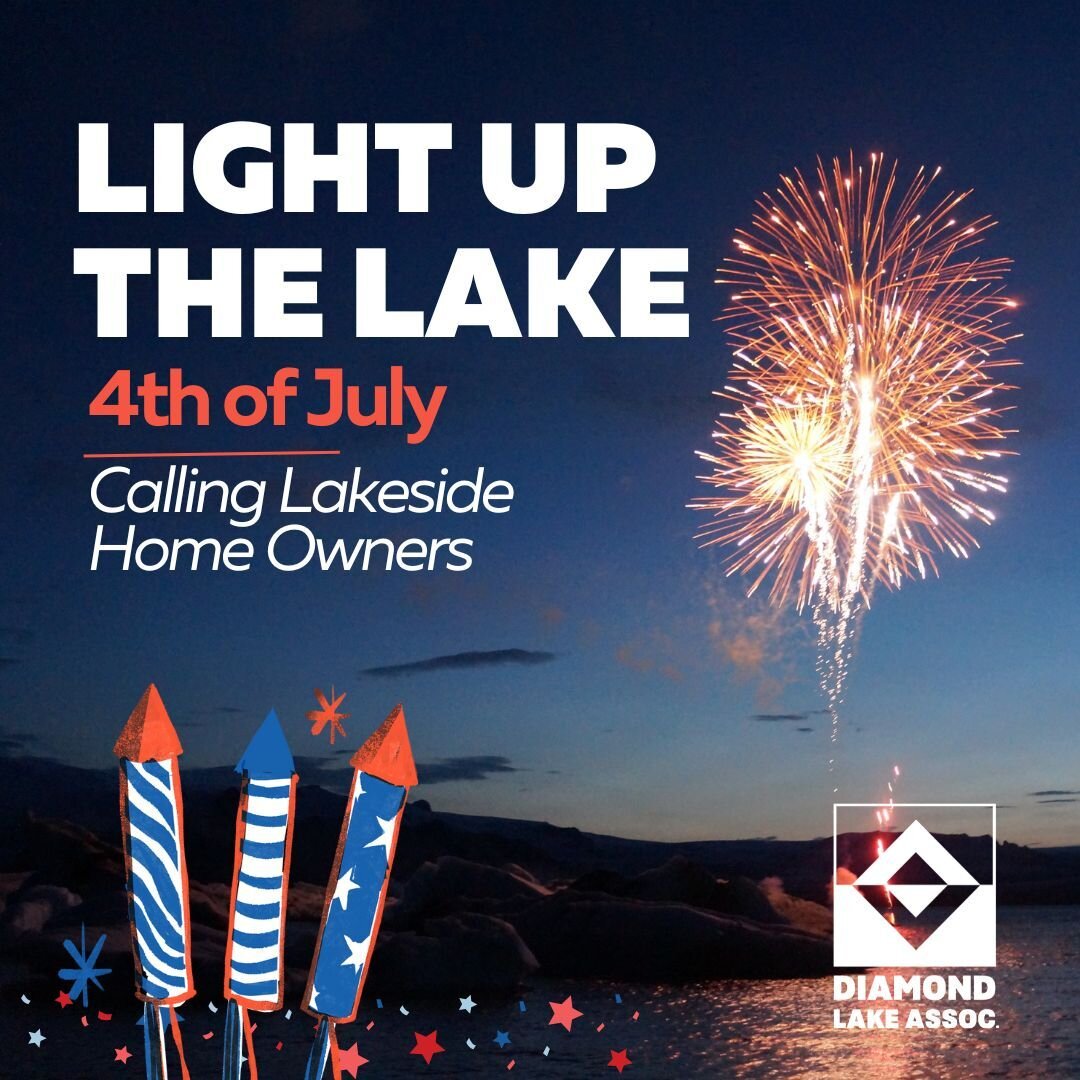 🌟🇺🇸 Light Up The Lake for 2024's 4th of July! 
🎆 This July 4th weekend, join us in a sparkling new tradition.
 
🔹 We're inviting all lakeside property owners to adorn their trees, handrails, and piers with red, white, or blue lights. 
💫 Let's i