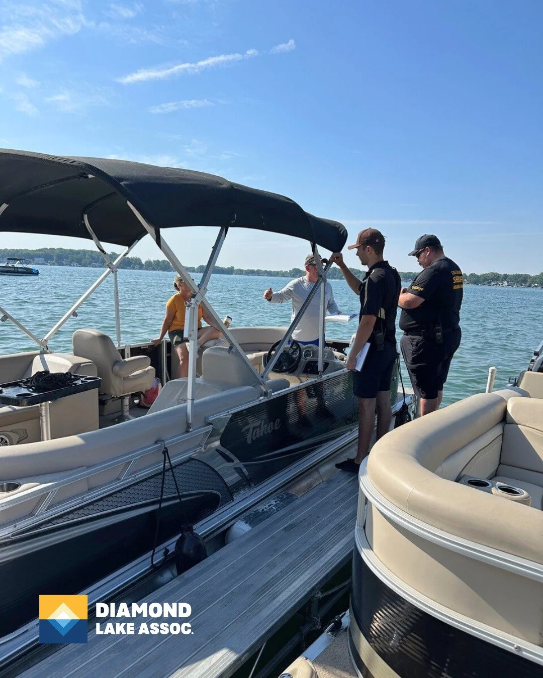 💠 Before the docks go in and boats hit the water, now is a great time to do a quick safety check:

&bull; Confirm registration is up to date
&bull; Check life jackets for proper fit and condition
&bull; Test batteries and navigation lights
&bull; Re