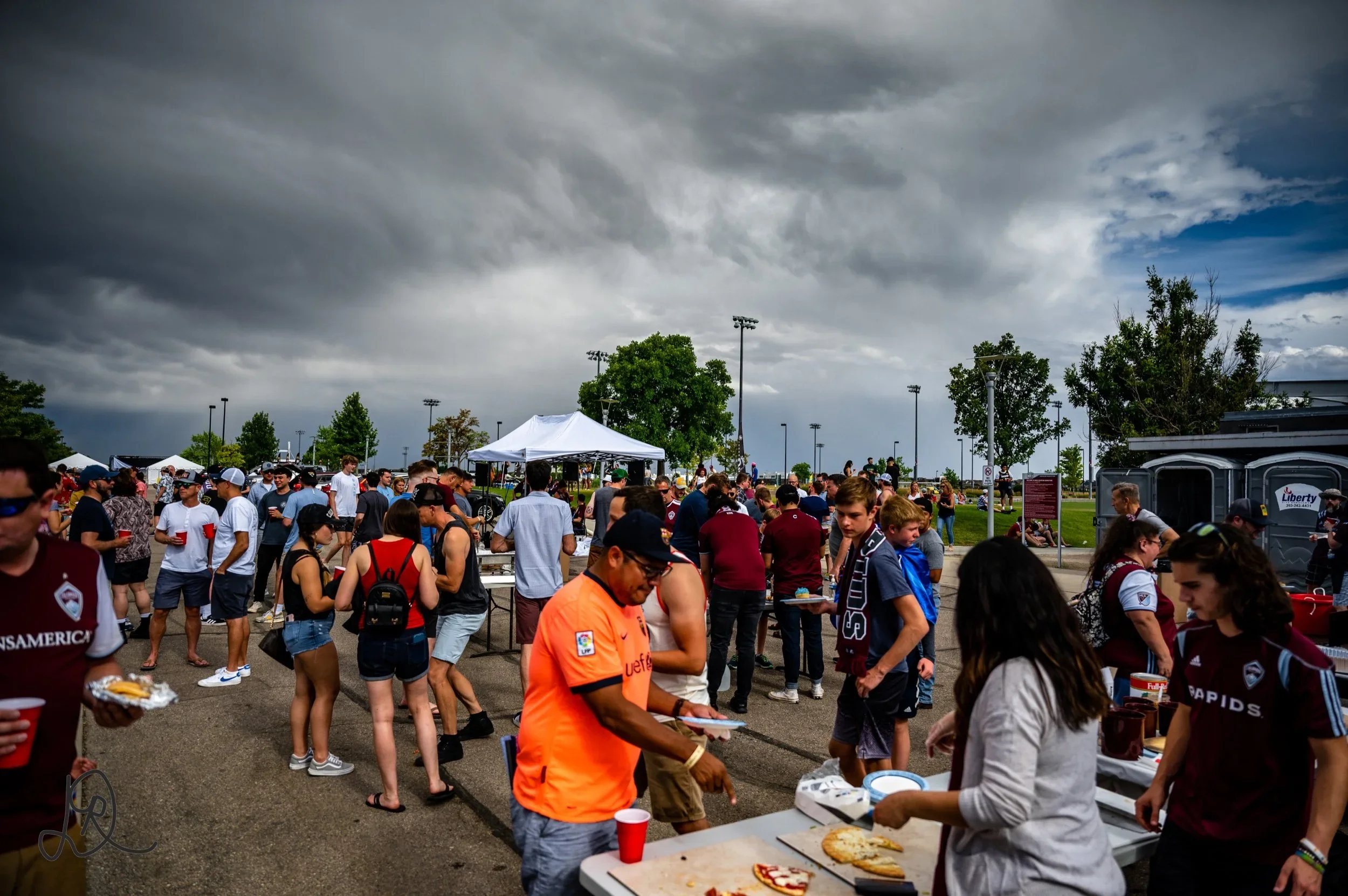 Rapids v Galaxy Tailgate