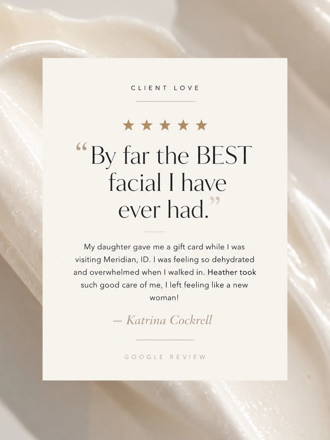There&rsquo;s a reason our clients call it more than a facial. 

Thoughtful skincare, deep relaxation, and a moment that&rsquo;s entirely yours.

Come experience the Encore difference.

✨ Ready for your moment? Book your facial through the link in bi