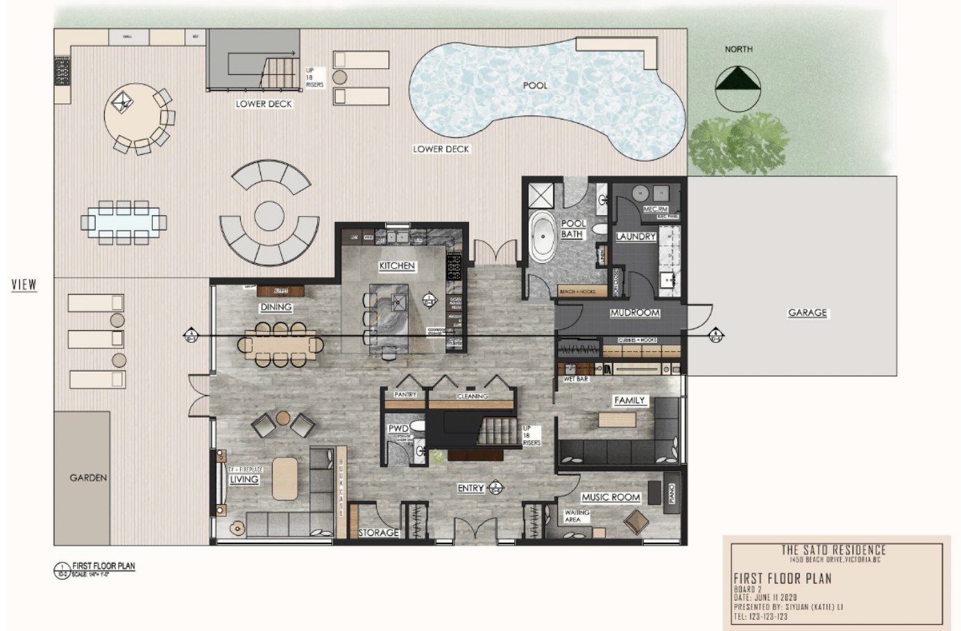 First floor plan