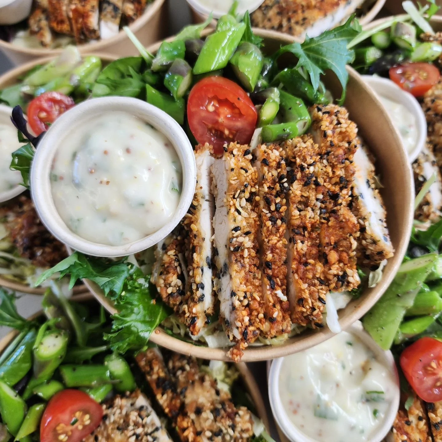 September was so much warmer!
So the weeks menu is a little more comfit, with new flavors and fresh ideas. 

LUNCH IS READY! 

🌿Chocolate, avocado, and hazelnut mousse tart (keto, g.f)
🌿Bounty bars(keto, g.f)
🌿Orange, berry, and white chocolate bl