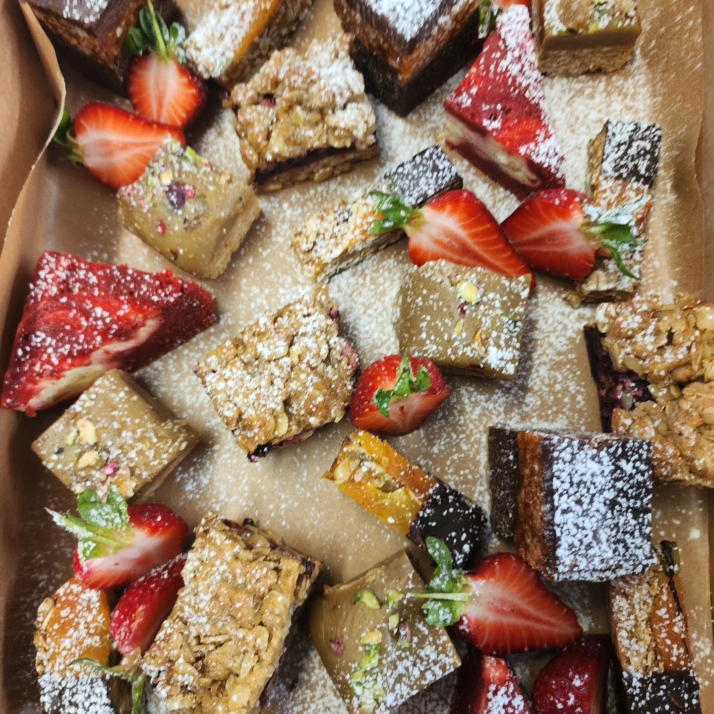 A little bit of this and a little bit of that..... Race day treats