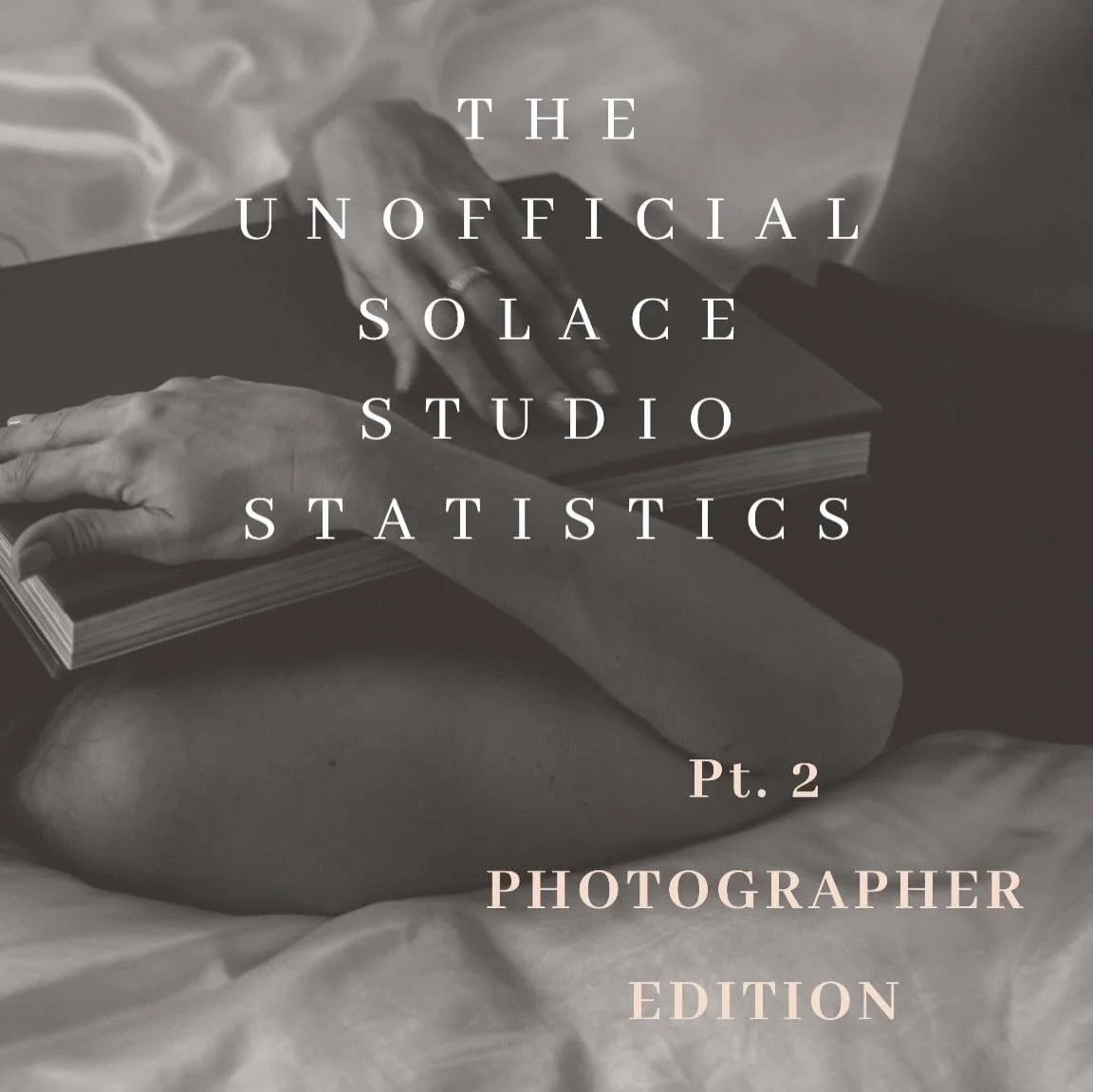Studio stats: photographer edition.
Being the person behind the camera means you develop your own quiet rituals over time.
The lens you always reach for.
The pieces in the wardrobe that never fail.
The furniture in the studio that somehow ends up in 