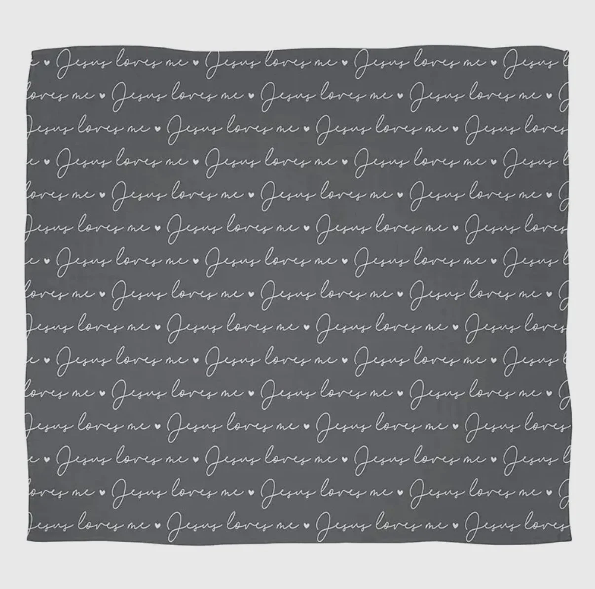 Swaddle Blanket - Jesus Loves Me