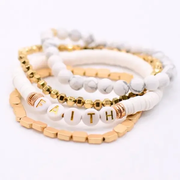 Faith Bracelet Set – Christian Scripture Jewelry