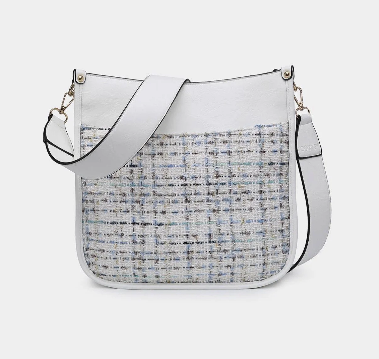 Chloe Tweed Crossbody w/ Guitar Strap