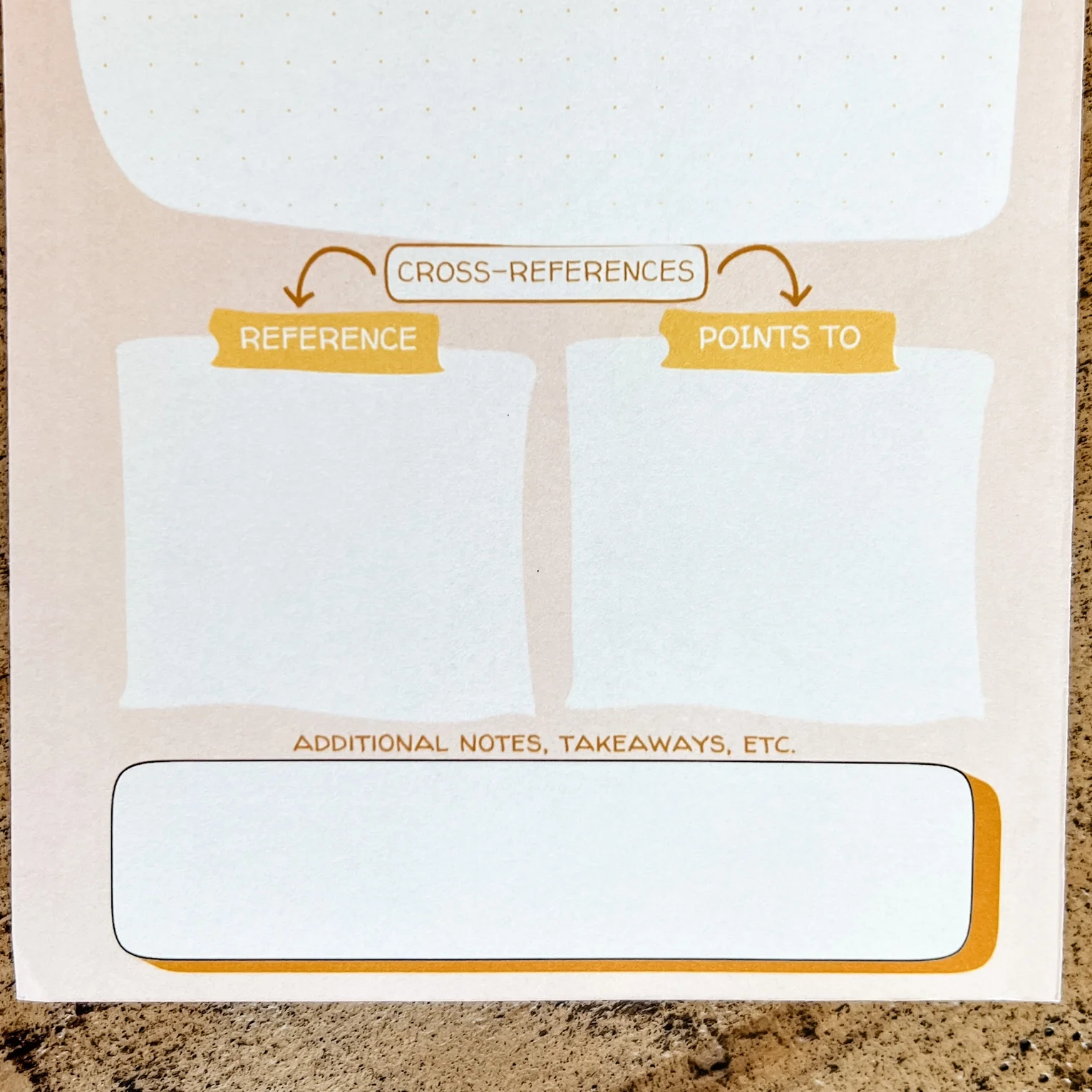 Boho Bible Study Double-Sided 5x7 Notepad3.webp