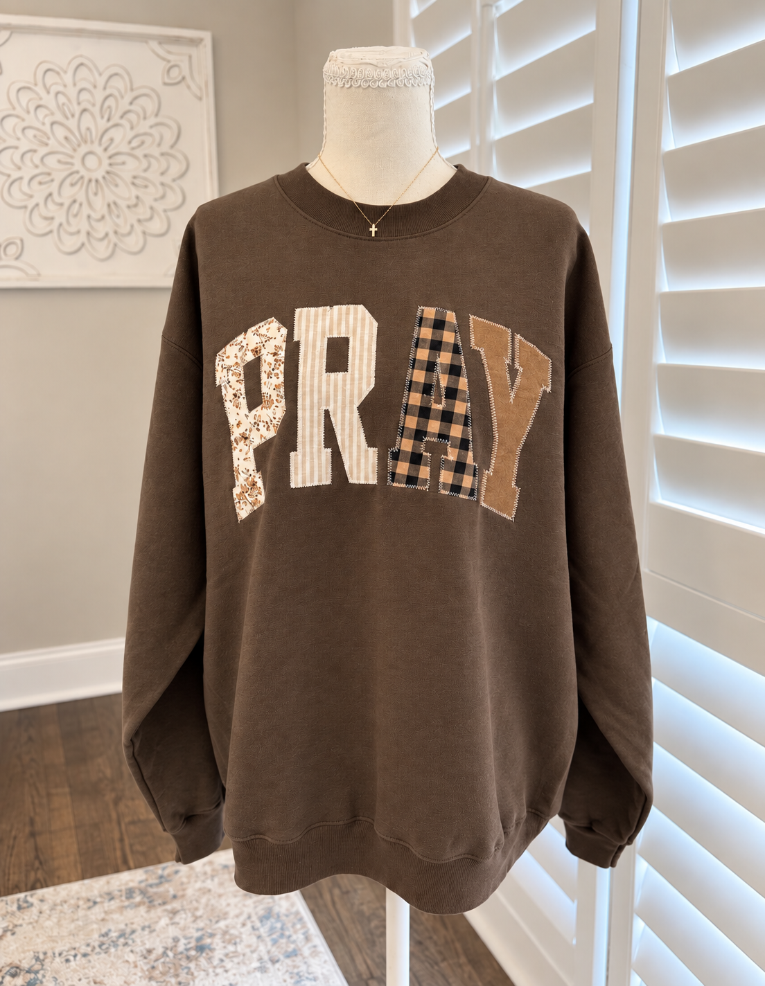 The Original Pray Christian Faith Sweatshirt