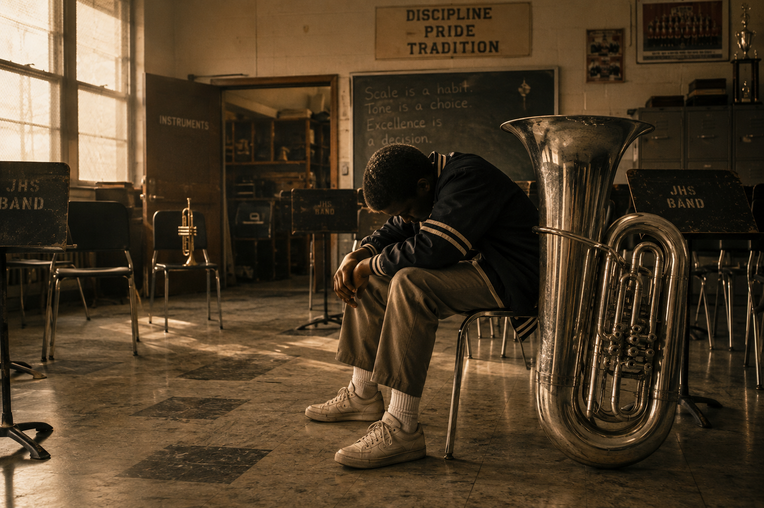 The reluctant tubist