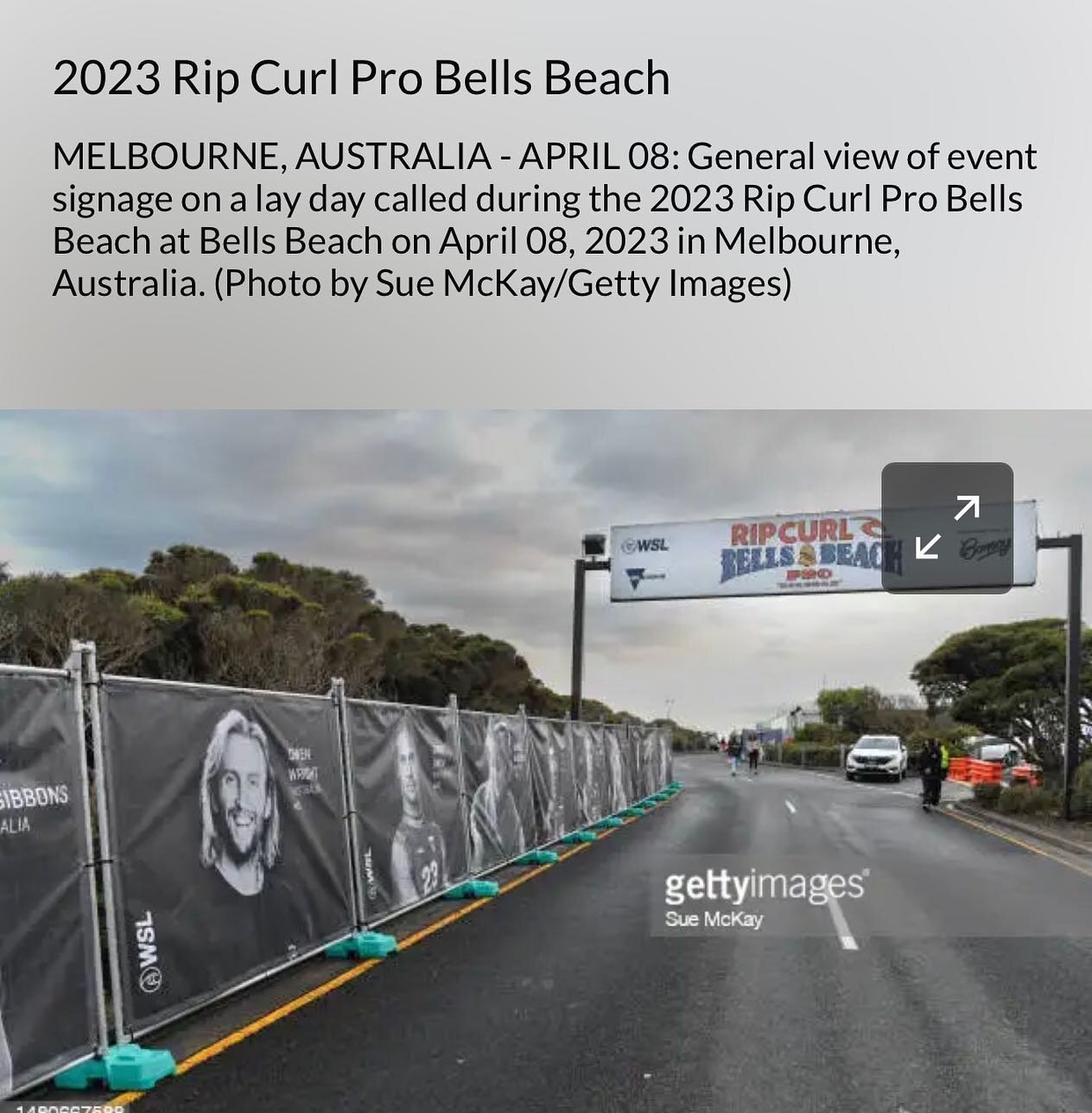 So much rain overnight that the car park at Bells Beach was closed to the general public. Another lay day called but I&rsquo;ve a feeling that when the event is on, we&rsquo;re gonna be in for a treat. 

Photographed for Getty images.

@gettysport @r