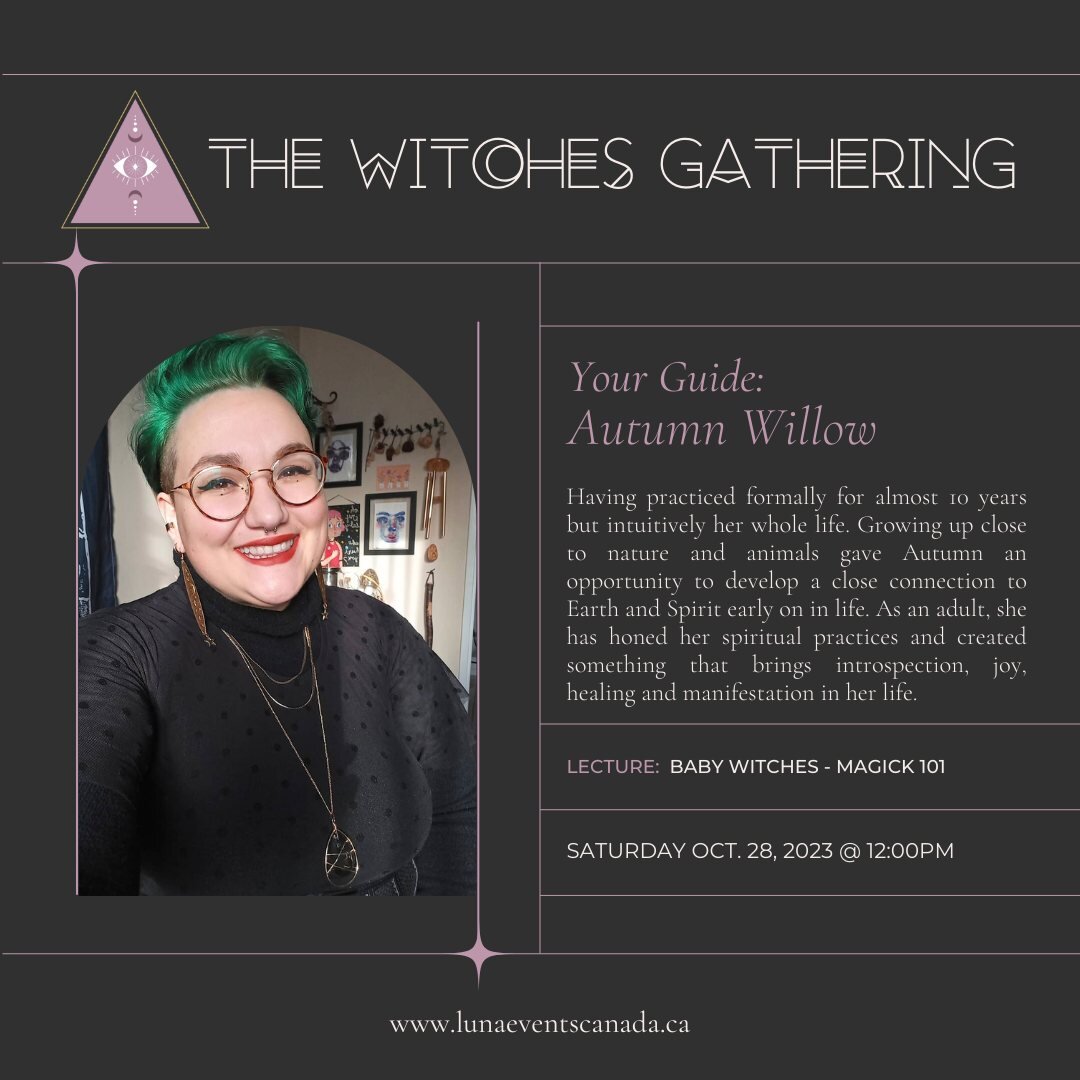 The Witches Gathering Presents: 
Baby Witches Magick 101 Workshop

Are you a baby witch just getting started in your practice? Or have you been curious about witchcraft and have no idea what it&rsquo;s about or where to start? If that&rsquo;s you, th