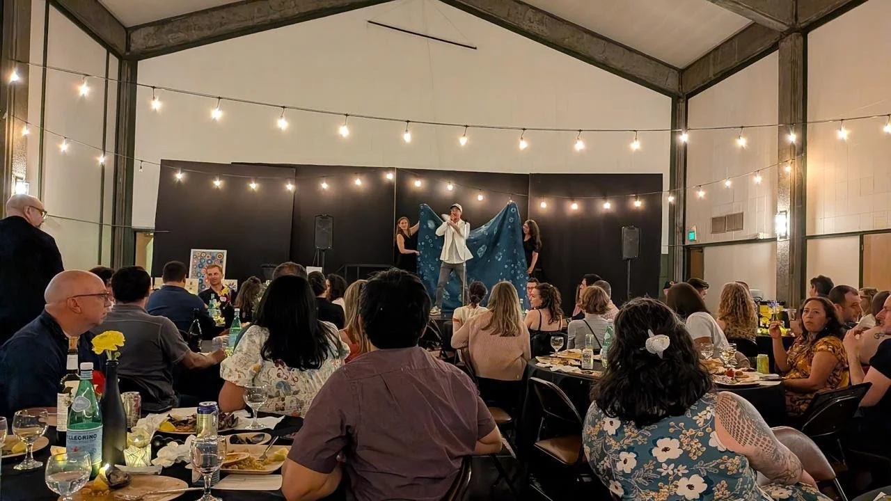 Auction at the 2025 Art Night Out