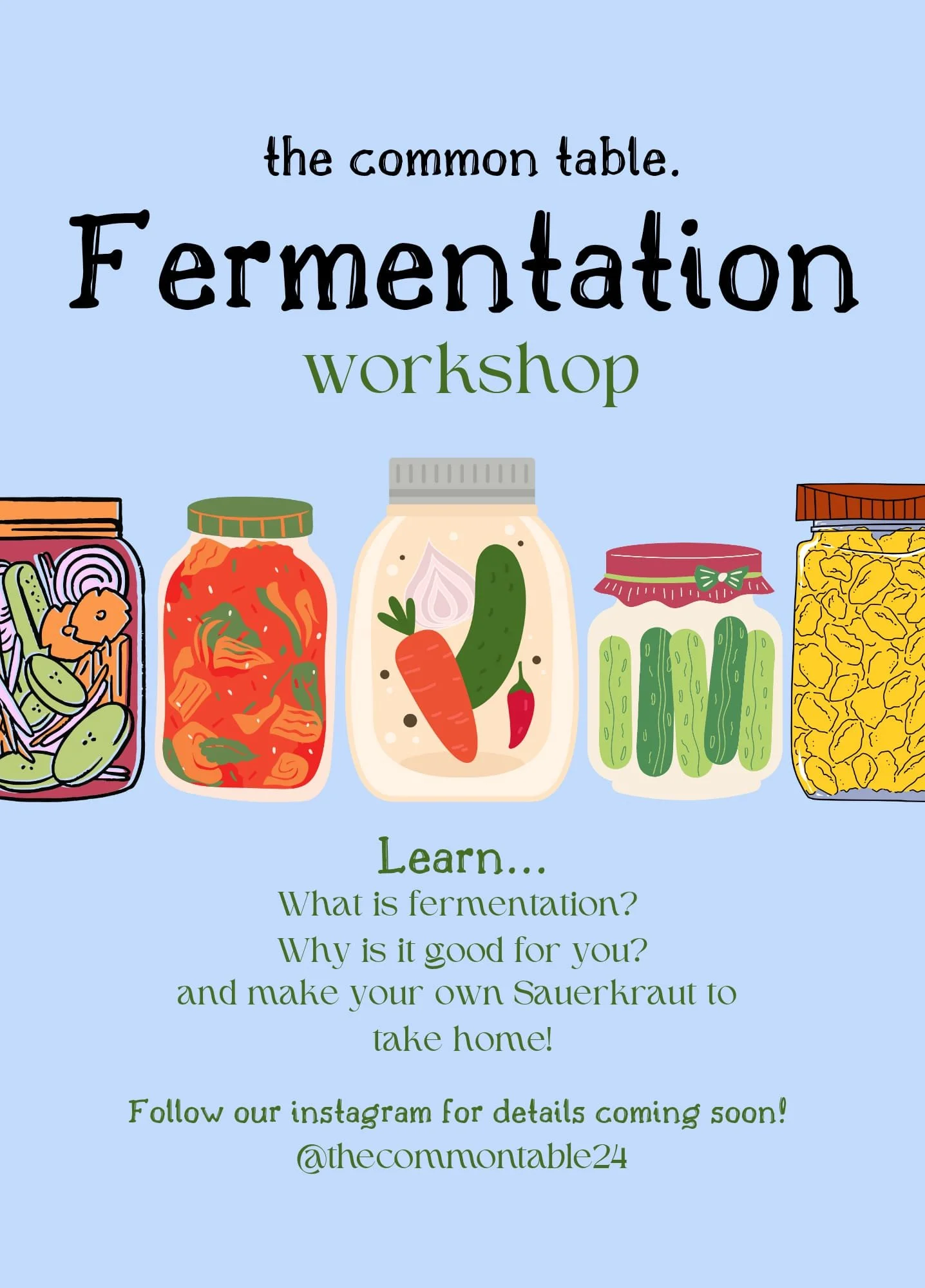 Fermentation workshop