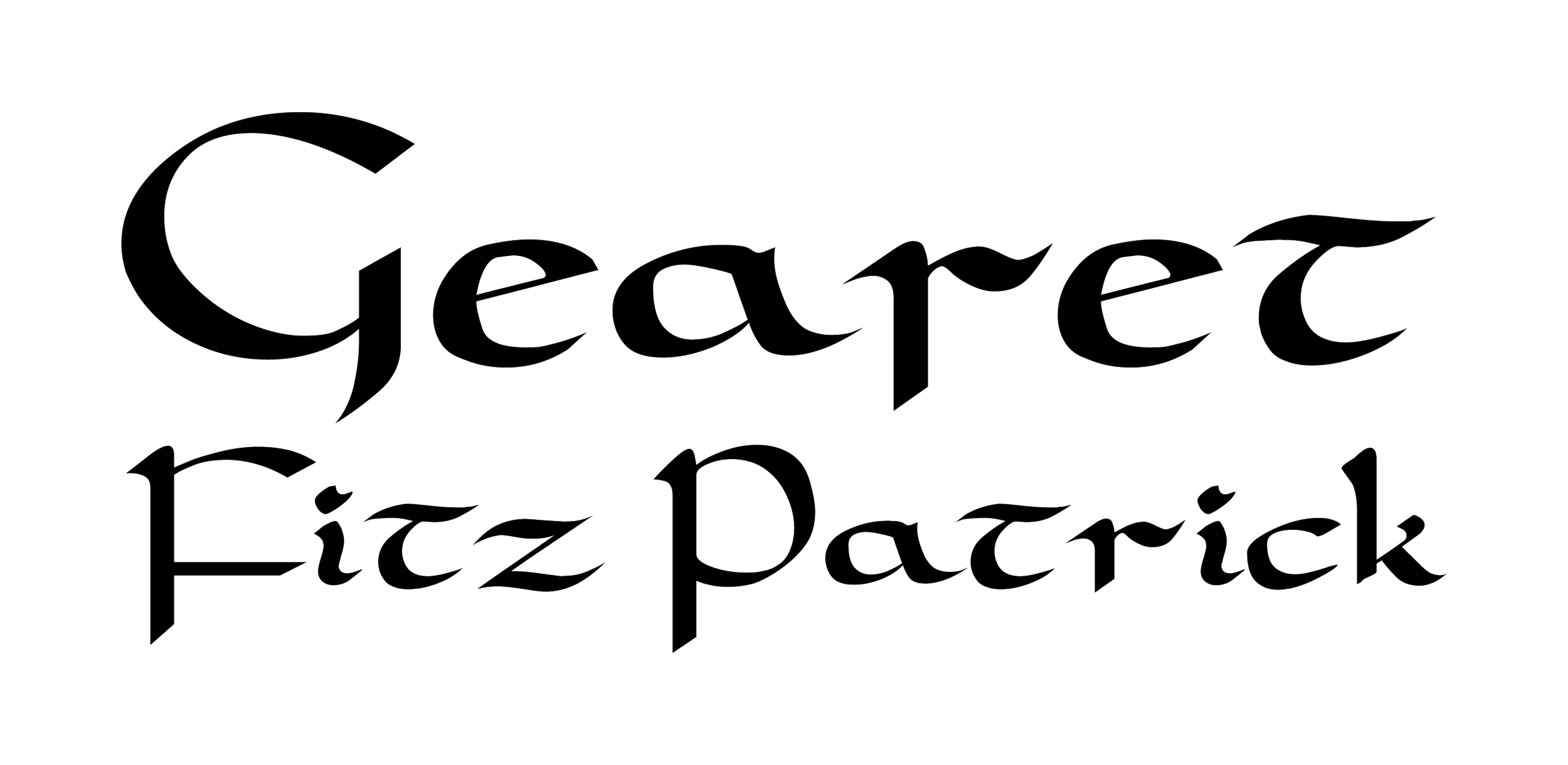 Gearet FitzPatrick Music: Home