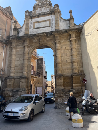 The city gate to Sciacca