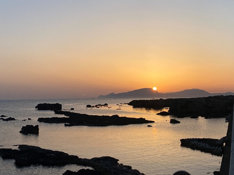 Sunrise on Favignana