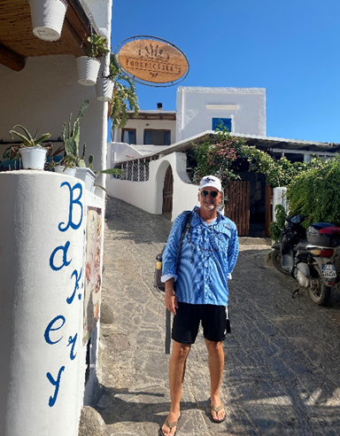 The little bakery lunch on Panarea