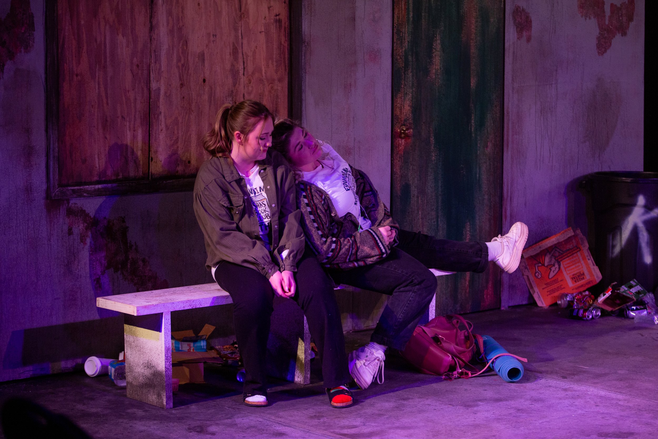 Pictured: Sammy Ramsay and Philippa Williams