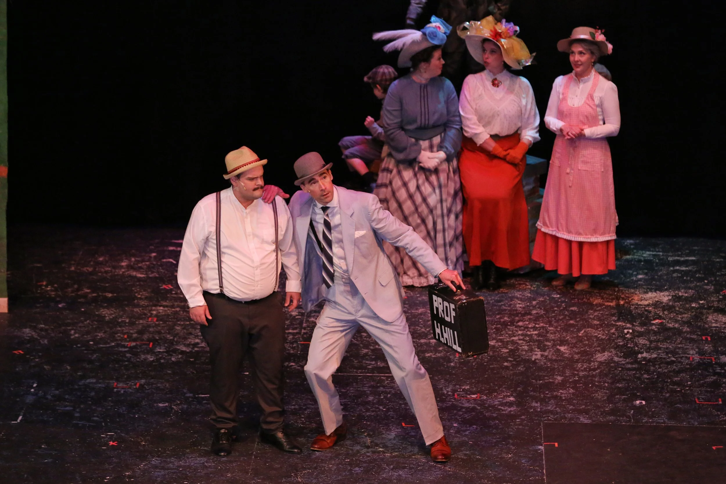 Pictured: The Cast of The Music Man