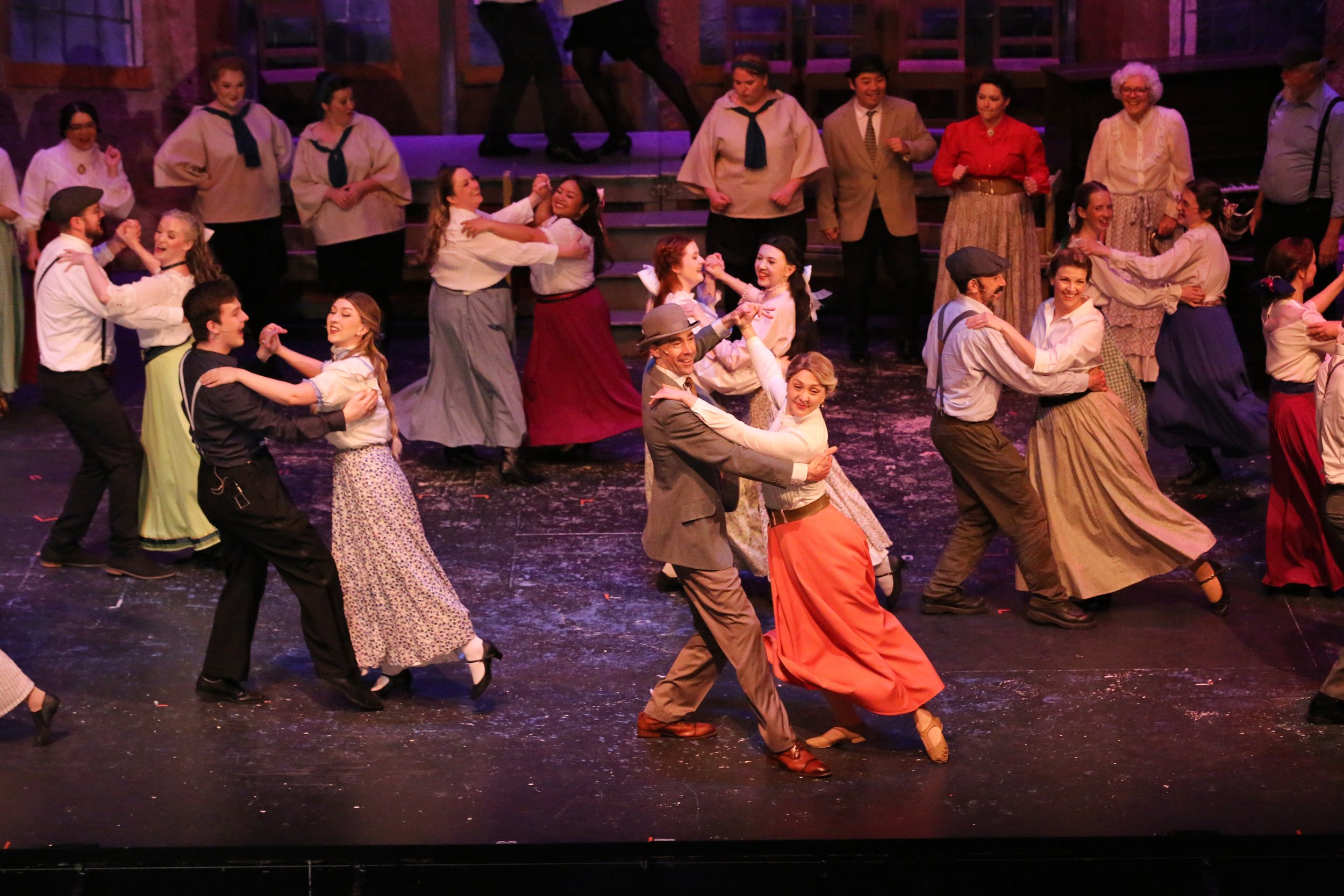 Pictured: The Cast of The Music Man