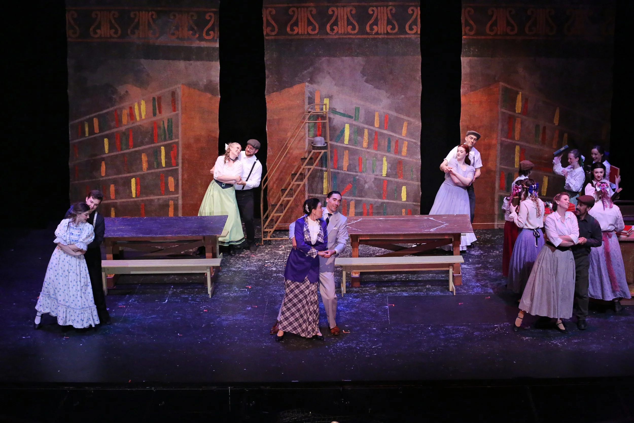 Pictured: The Cast of The Music Man