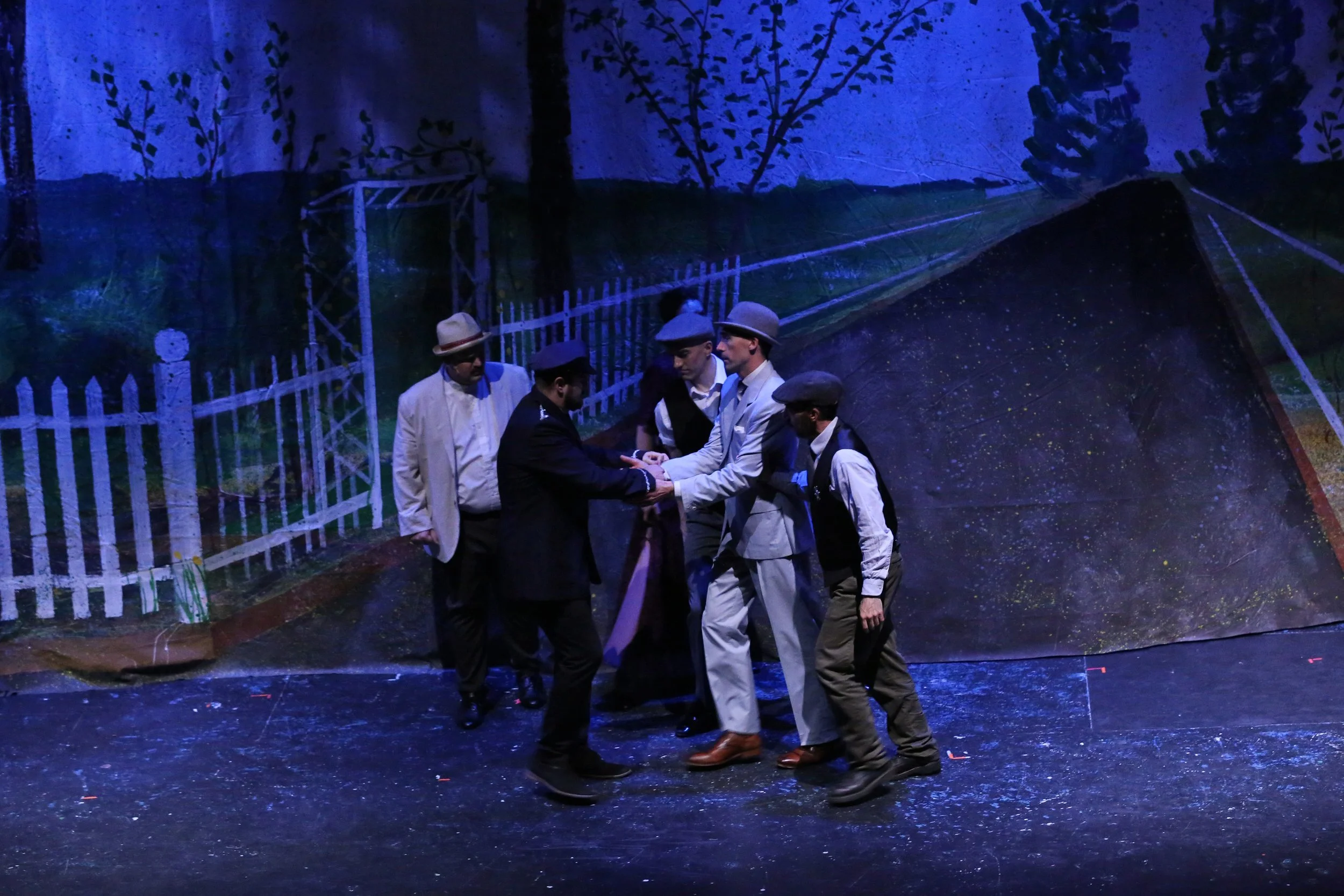 Pictured: The Cast of The Music Man