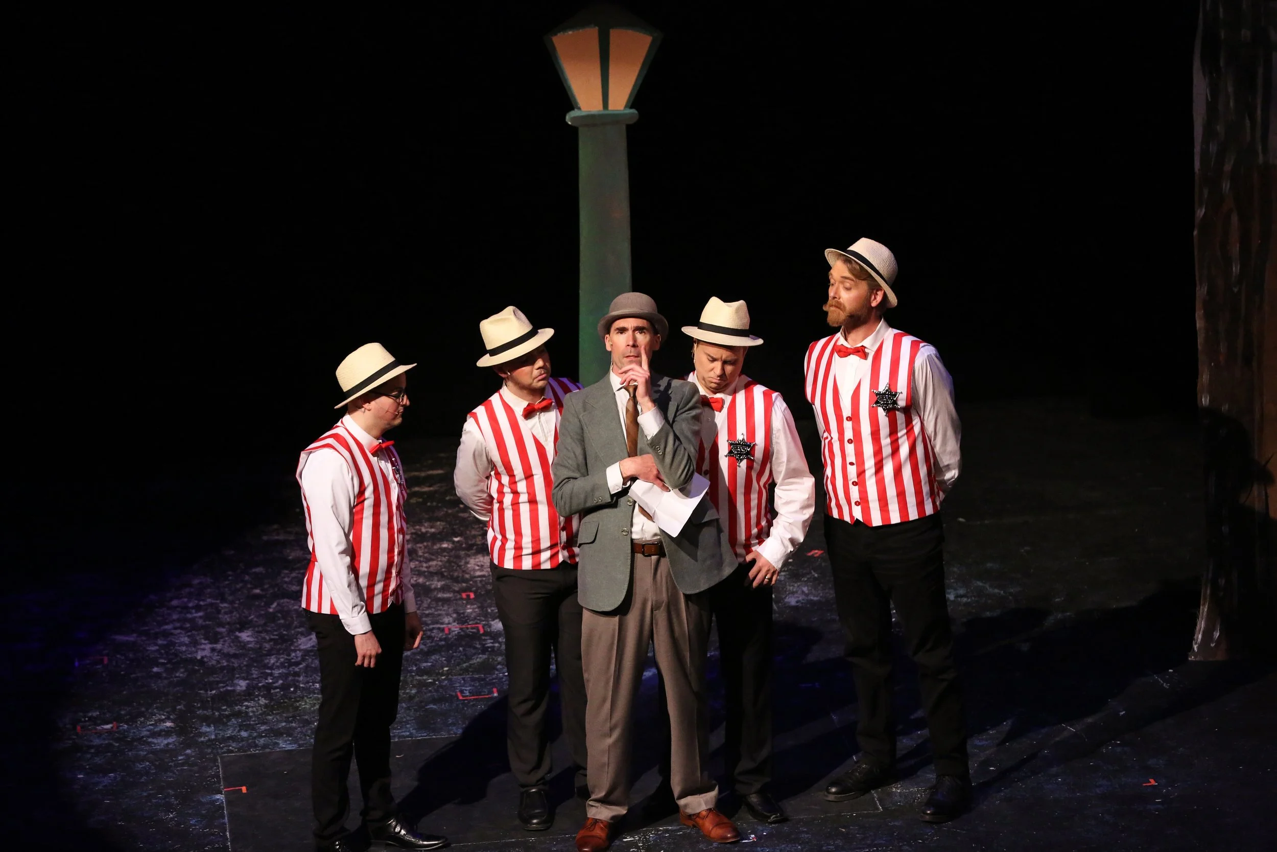 Pictured: The Cast of The Music Man