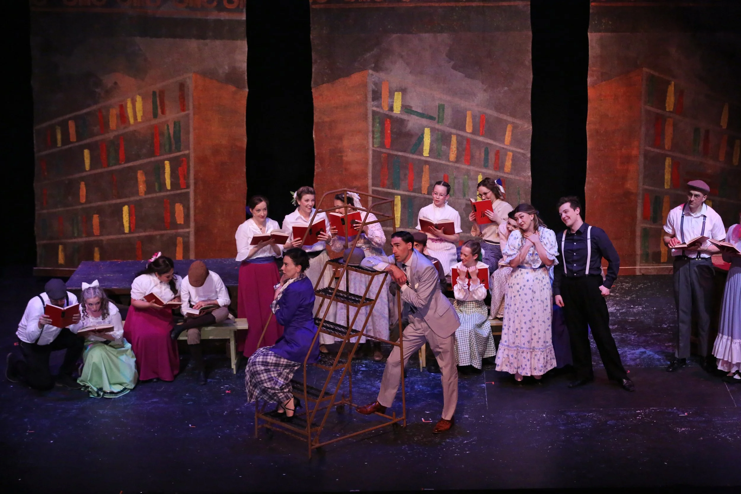 Pictured: The Cast of The Music Man