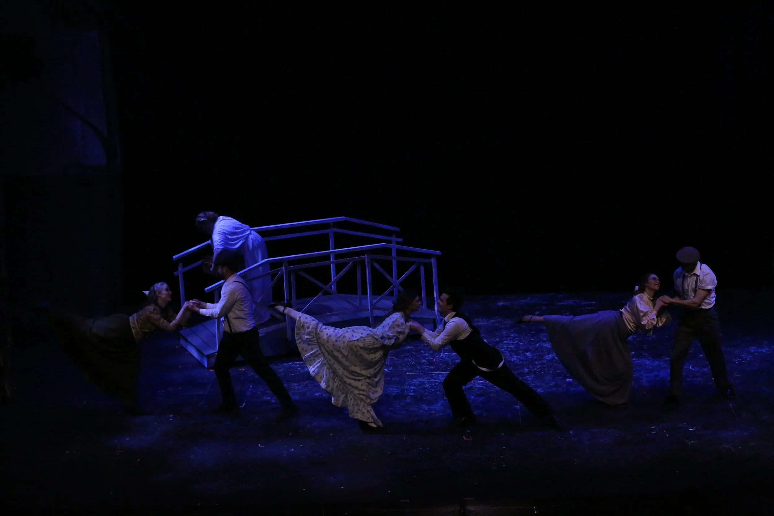 Pictured: The Cast of The Music Man