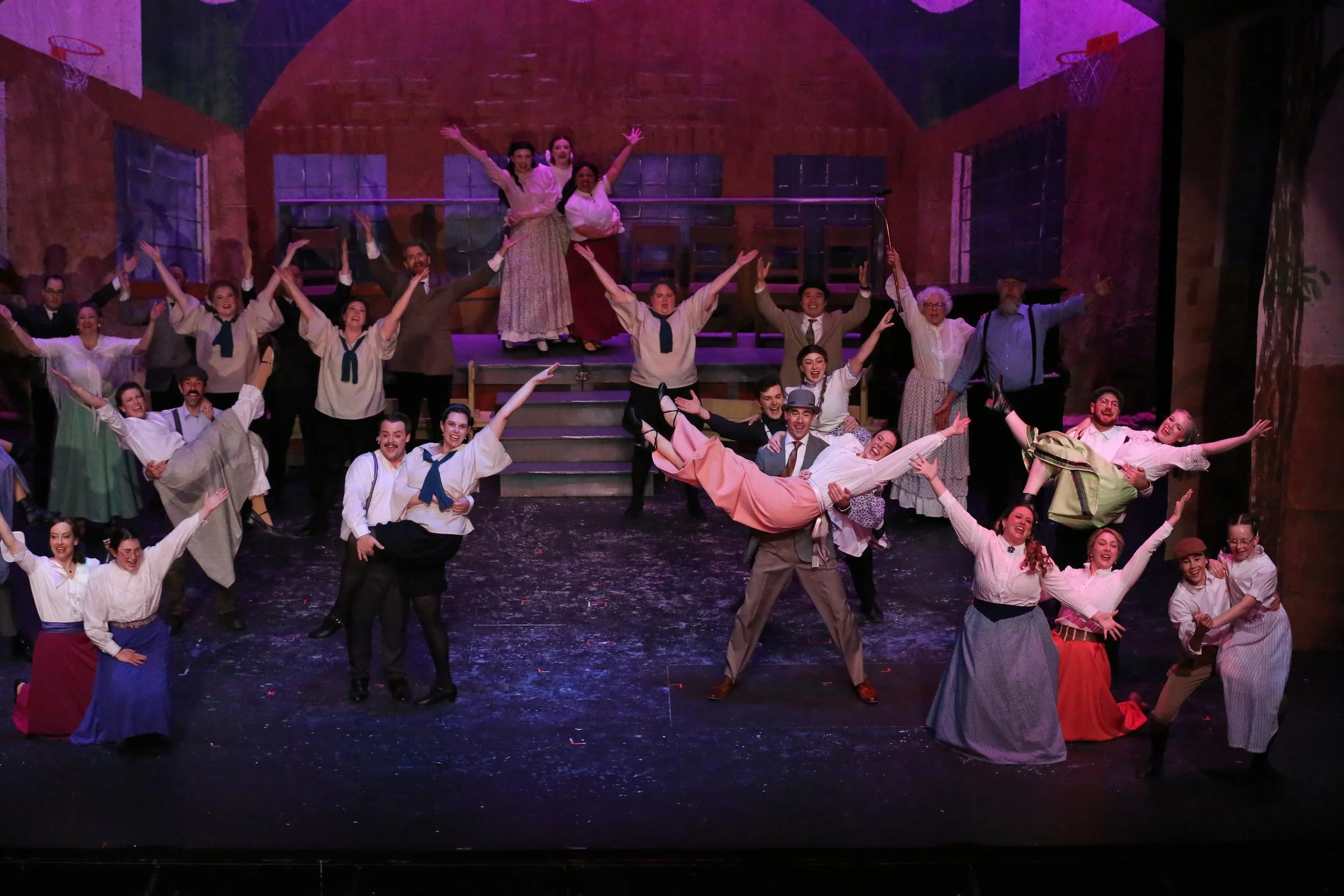 Pictured: The Cast of The Music Man