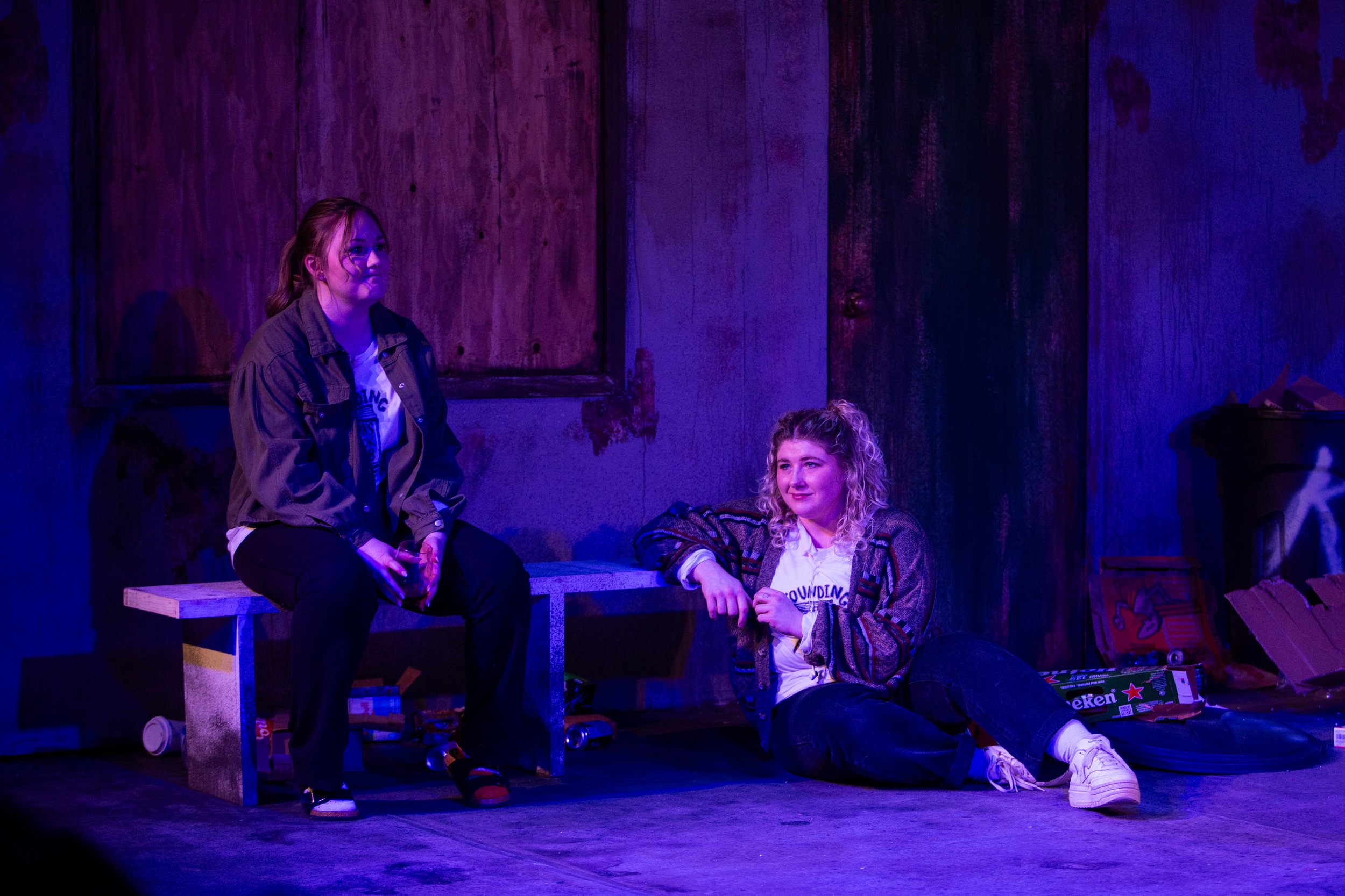 Pictured: Sammy Ramsay and Philippa Williams