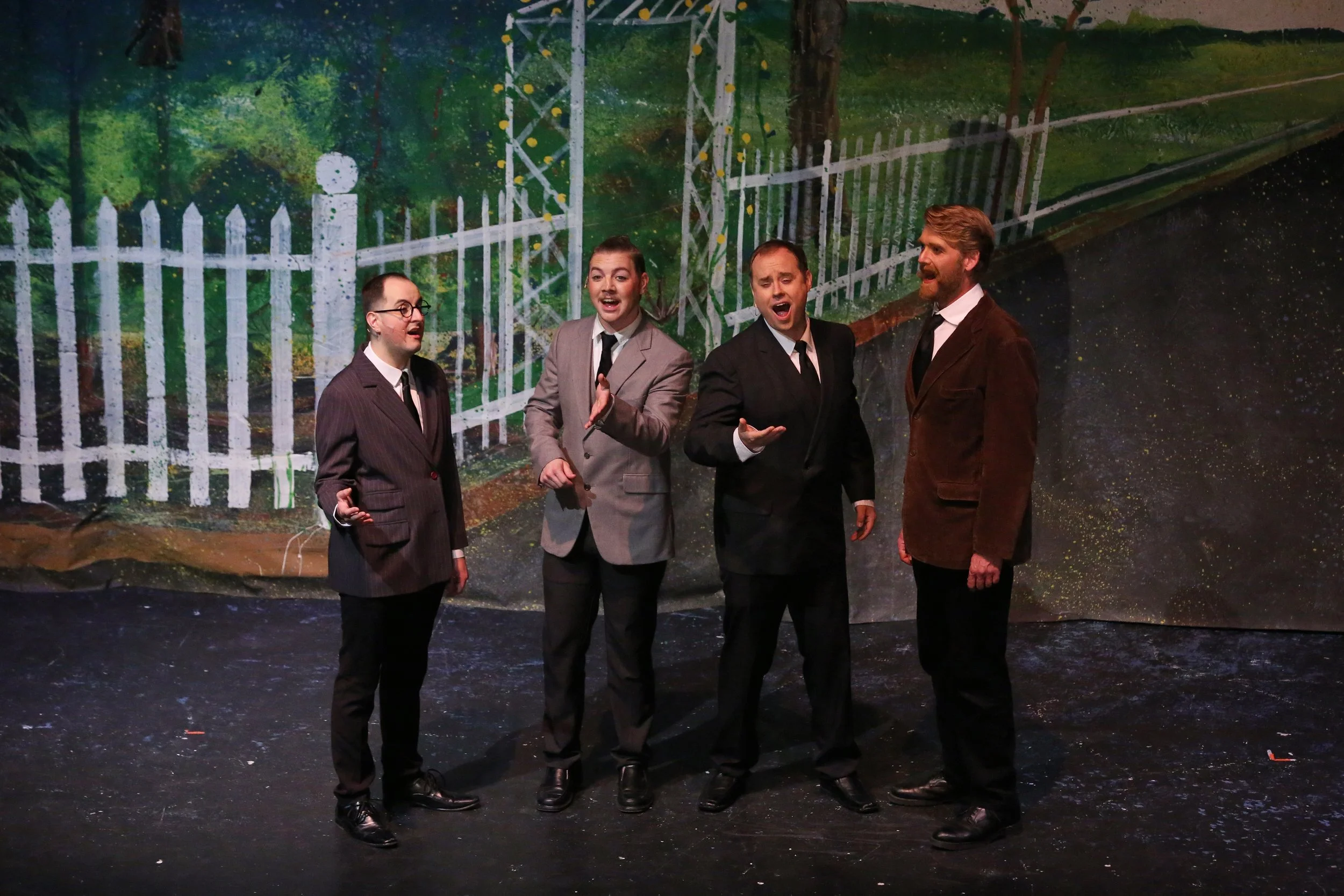 Pictured: The Cast of The Music Man