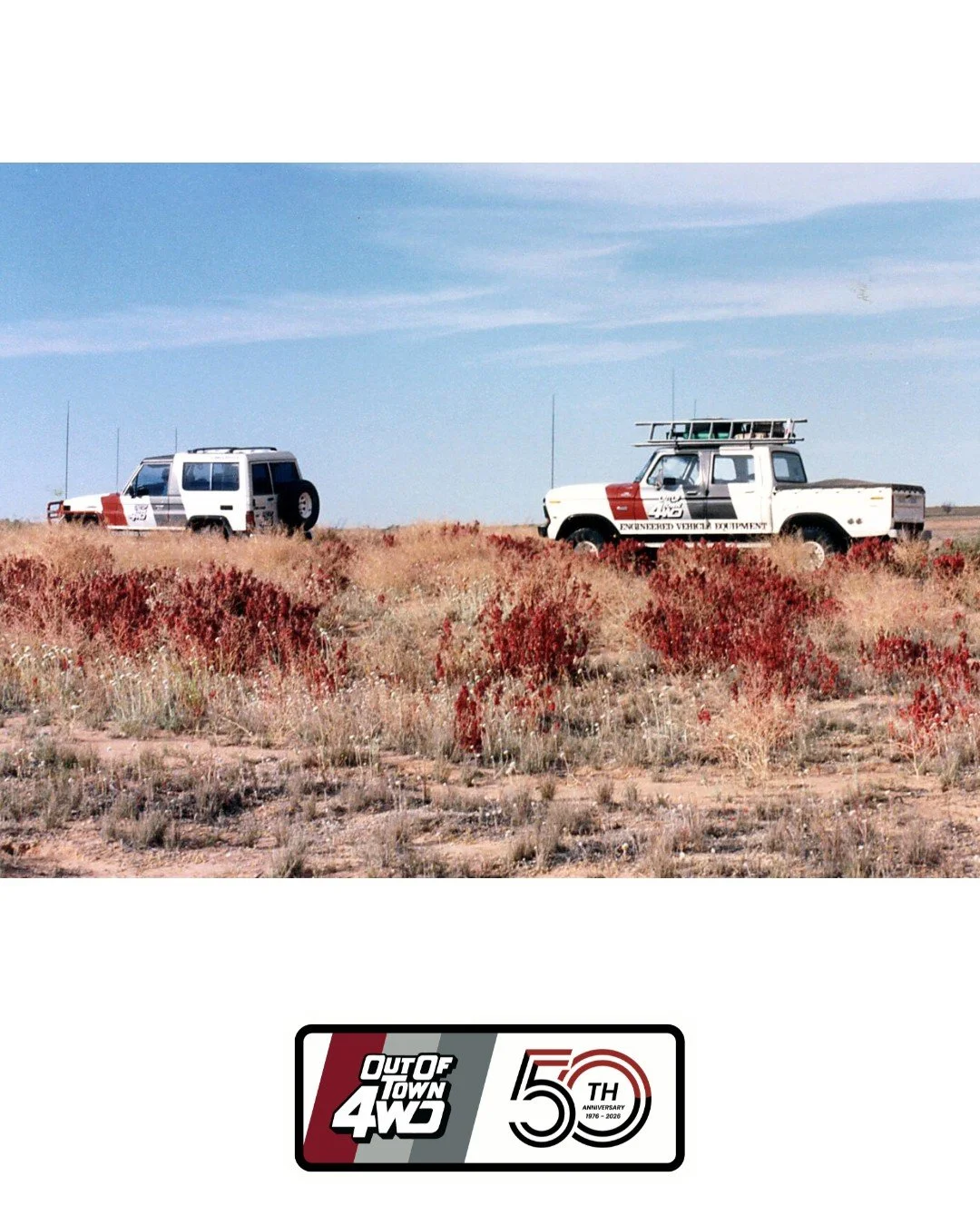 Another collection of iconic Out Of Town 4WD vehicles&hellip;

When vehicles were getting bigger, tougher, and purpose-built for adventure.

As Out Of Town 4WD continued to grow, so did the 4WDs that defined the era.

📸 Photo 1 &ndash; Fred's Ford F